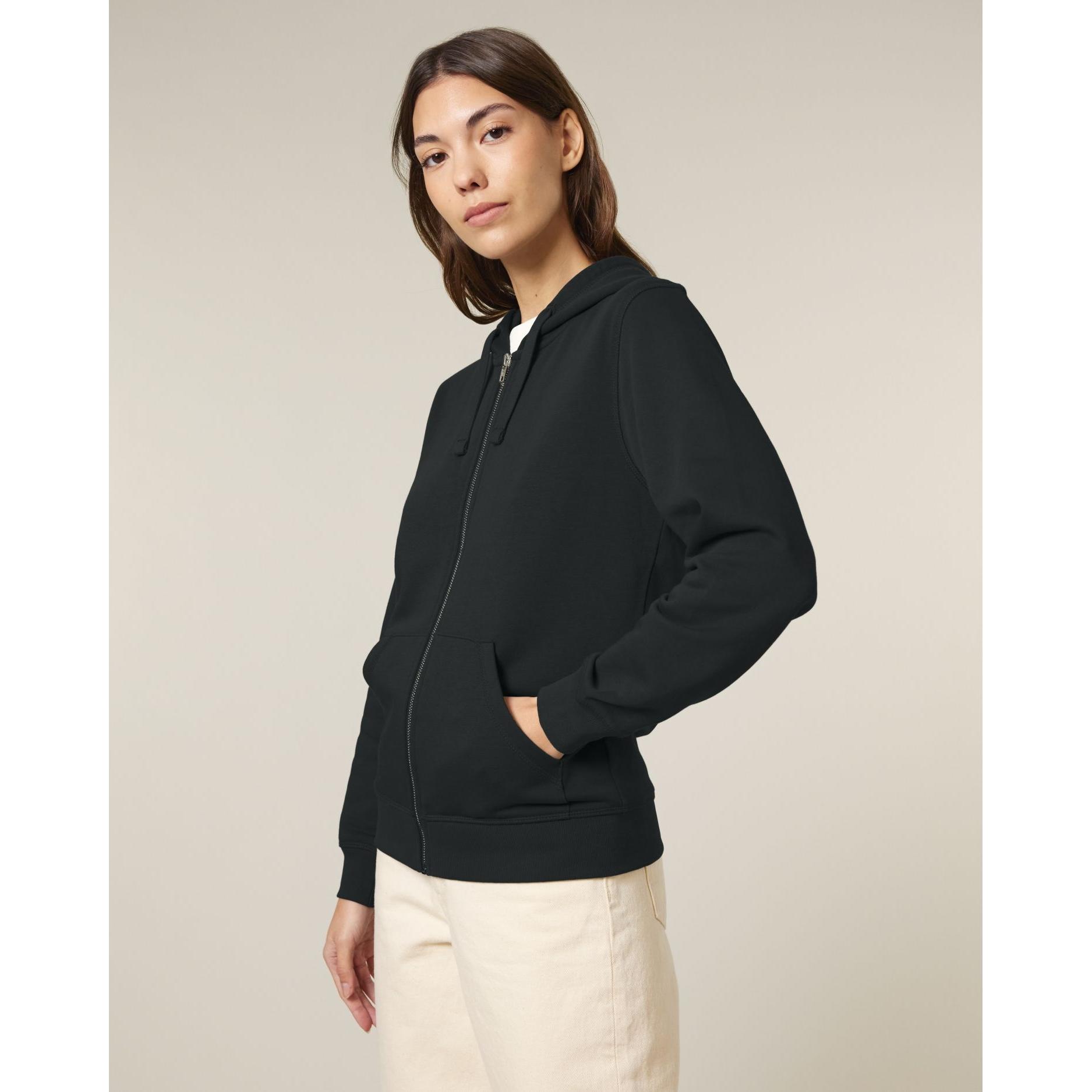 Hanorac cu fermoar unisex Mixer Black M