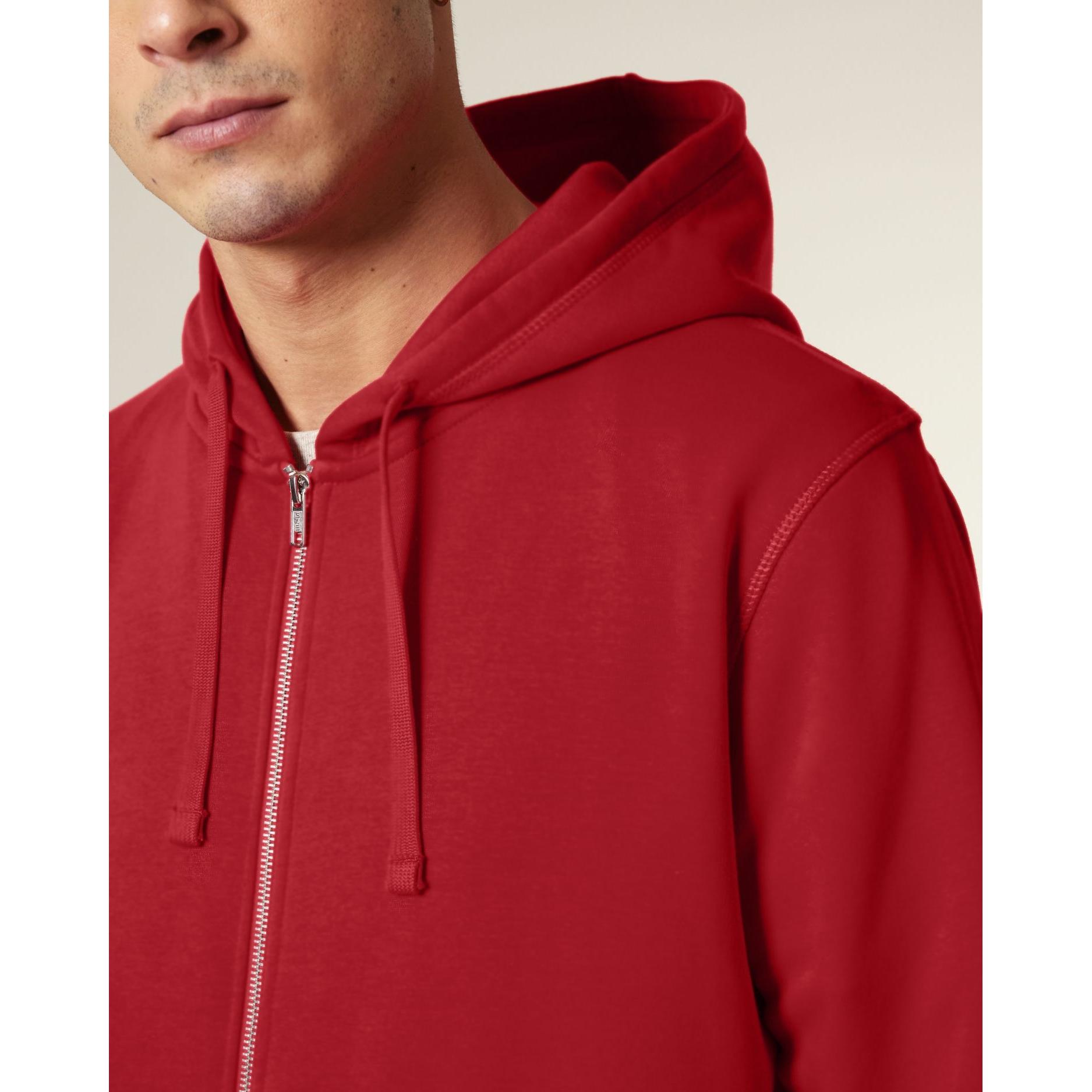 Hanorac cu fermoar unisex Mixer Red XXL