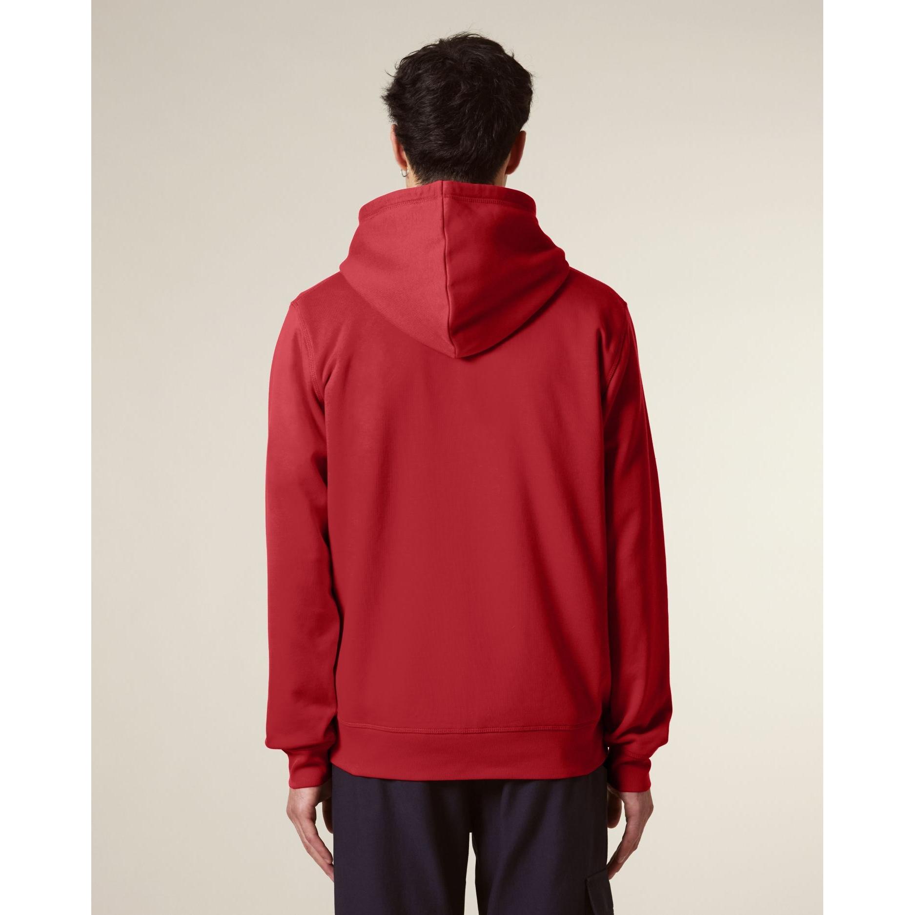 Hanorac cu fermoar unisex Mixer Red XXL