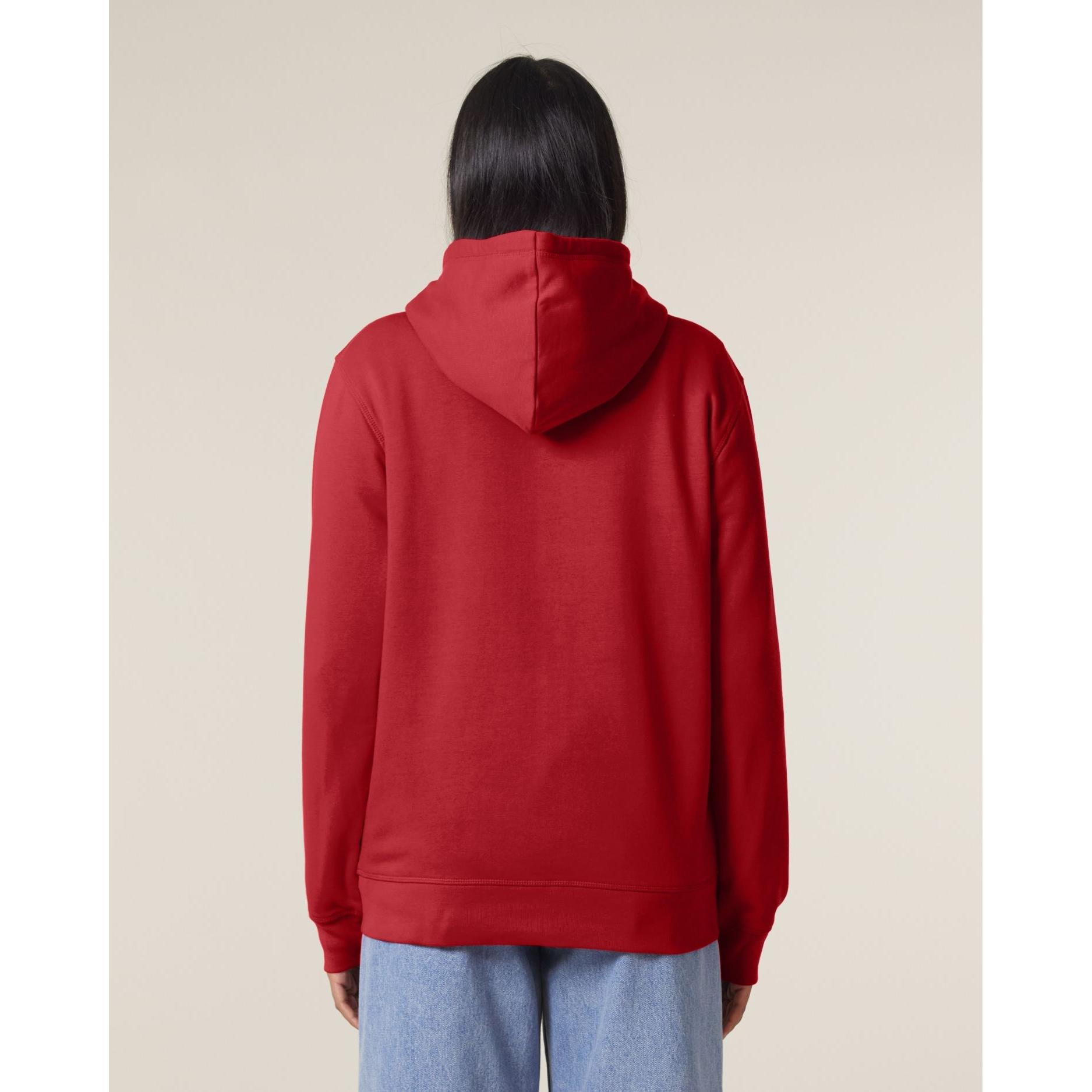 Hanorac cu fermoar unisex Mixer Red XXL