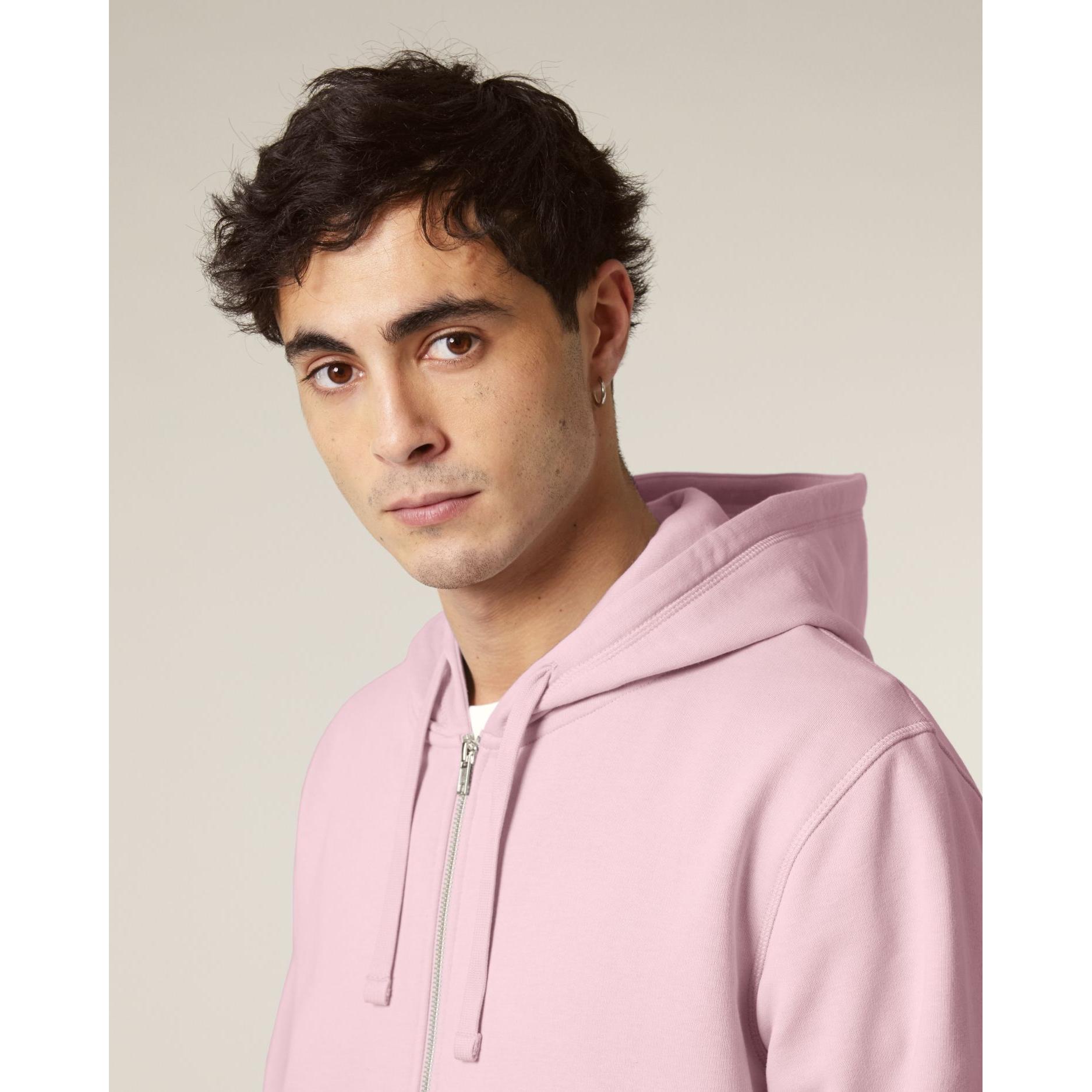 Hanorac cu fermoar unisex Mixer Cotton Pink 2XS