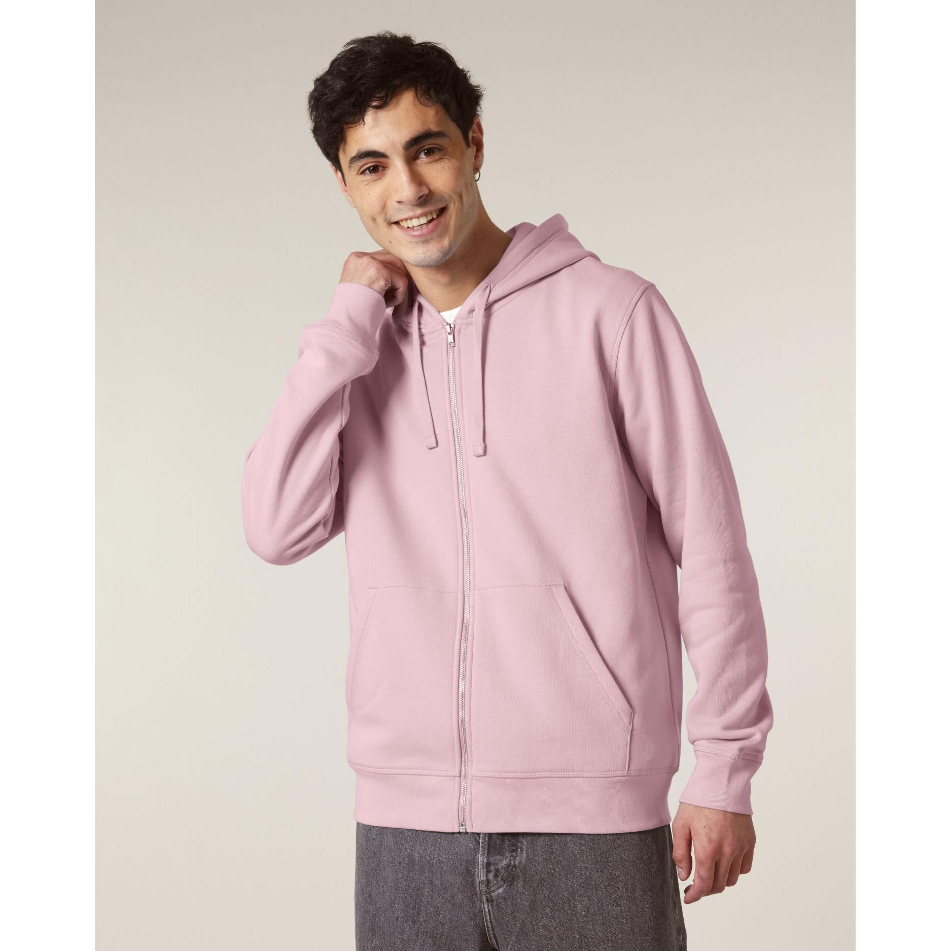 Hanorac cu fermoar unisex Mixer Cotton Pink 2XS