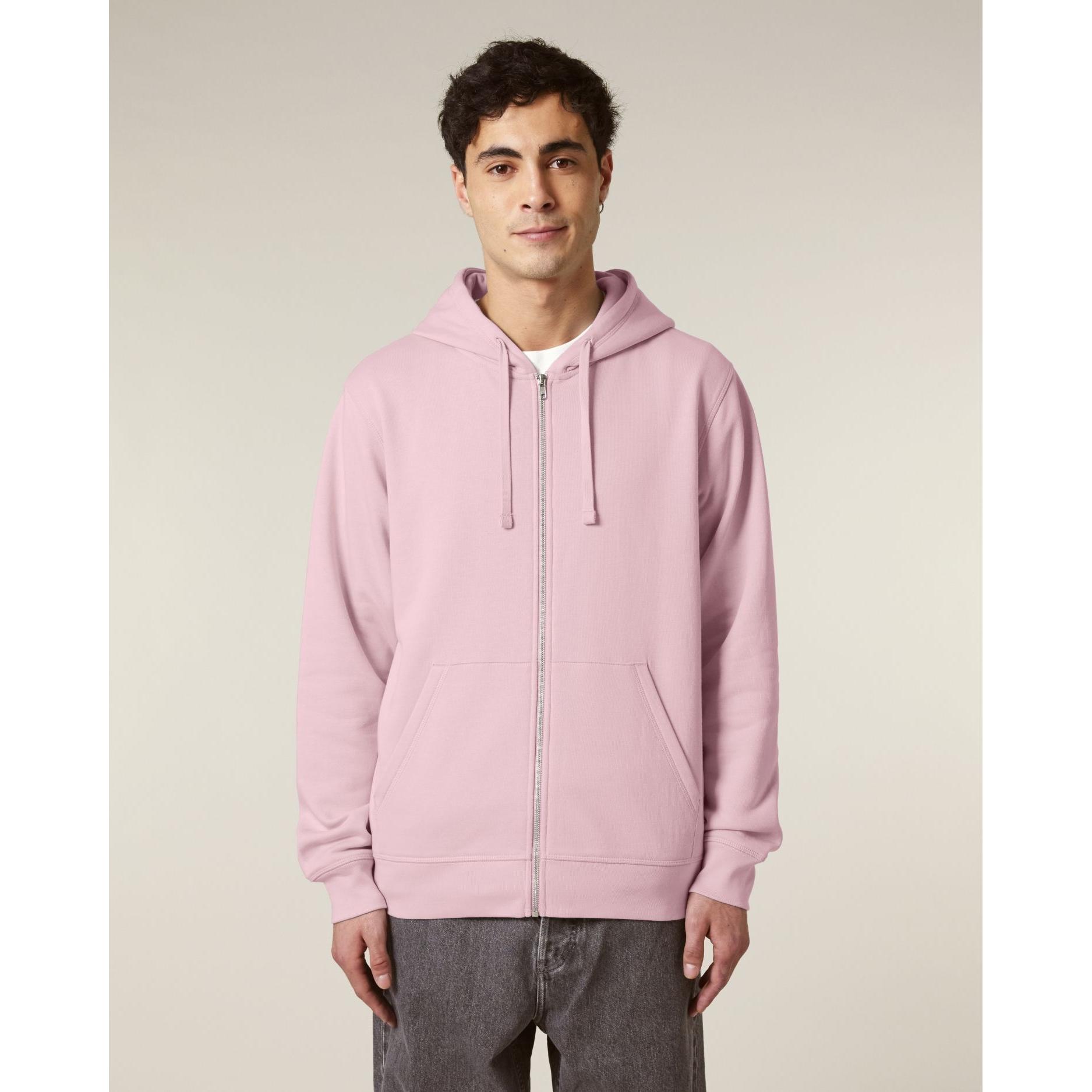 Hanorac cu fermoar unisex Mixer Cotton Pink 2XS