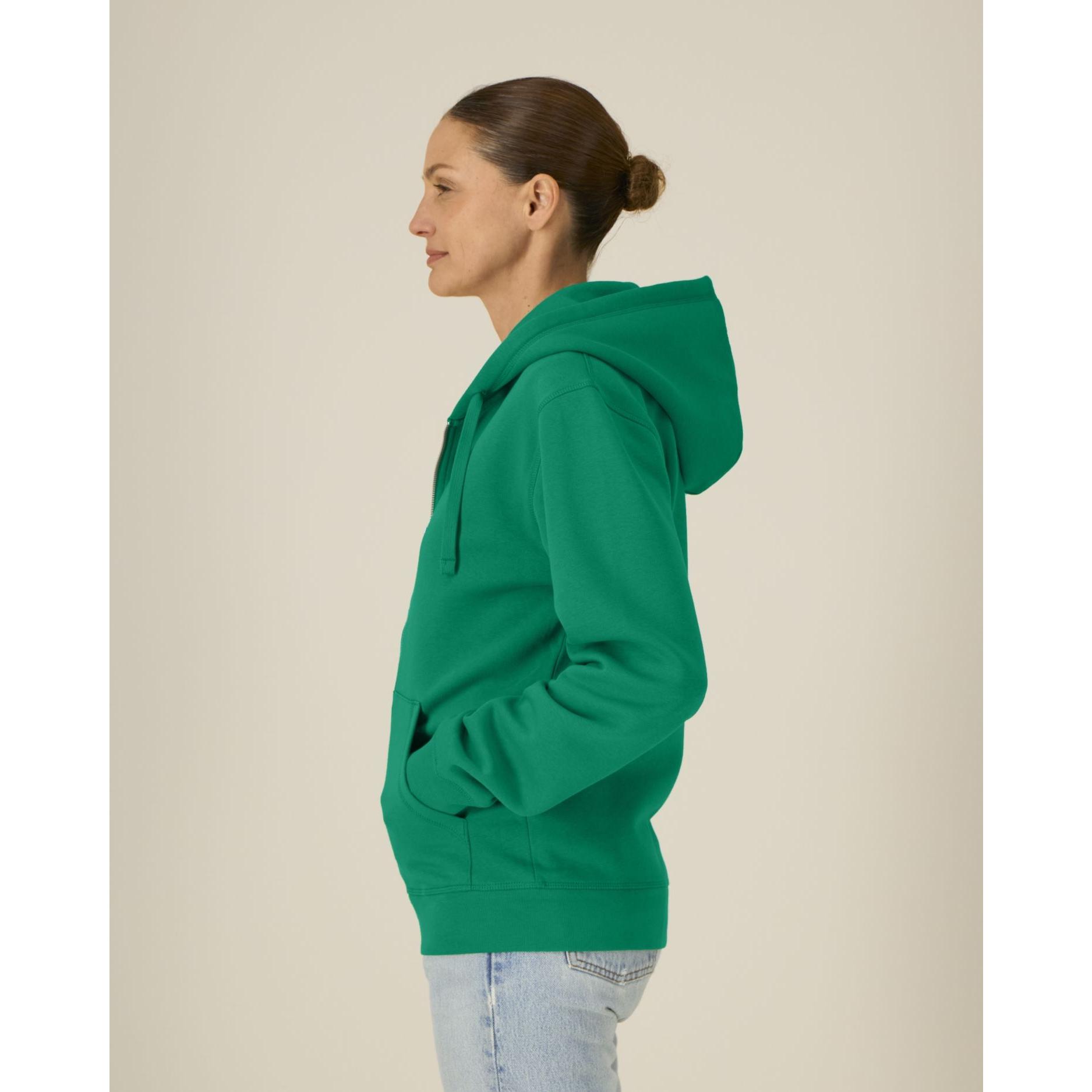 Hanorac cu fermoar unisex Mixer Verdant Green L