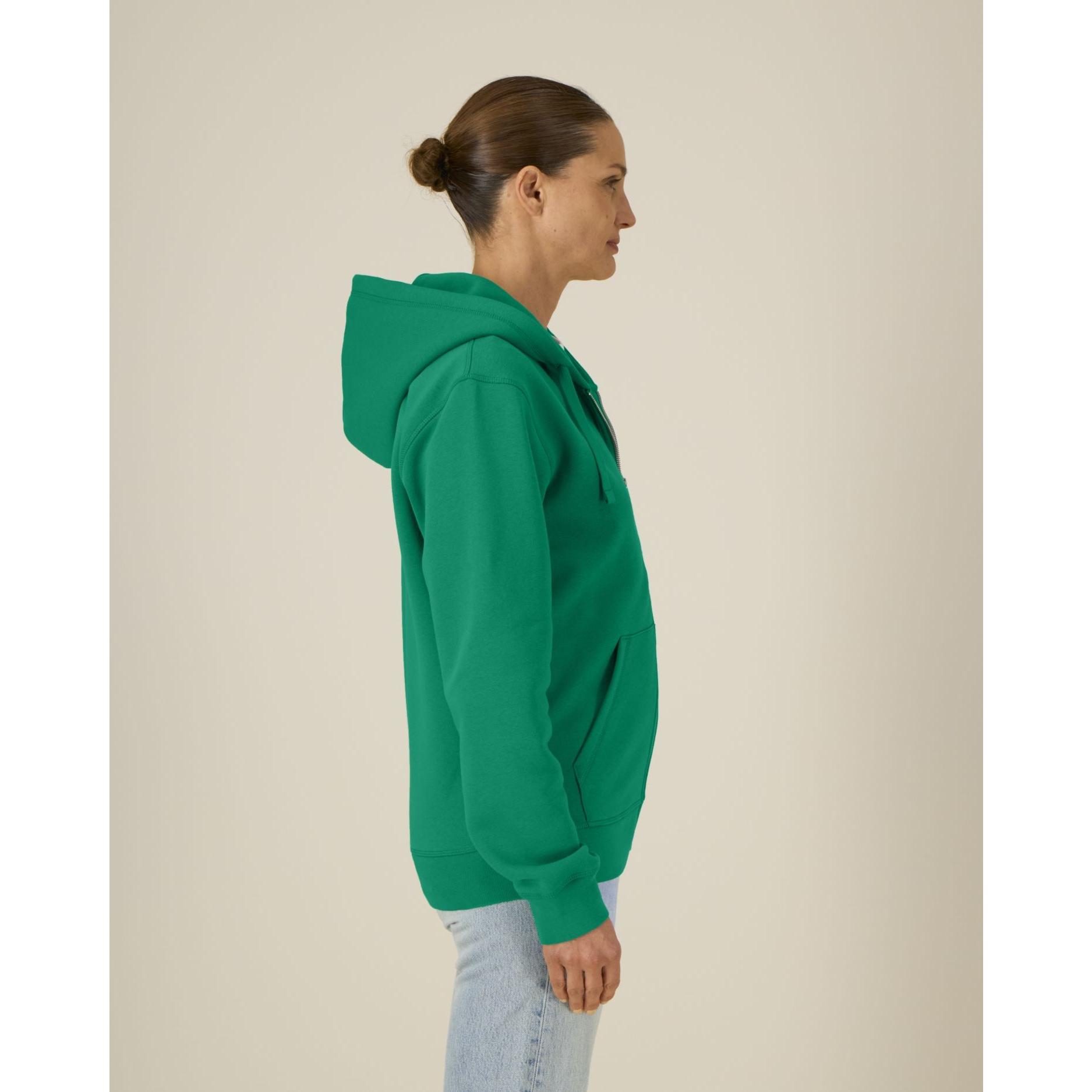 Hanorac cu fermoar unisex Mixer Verdant Green L