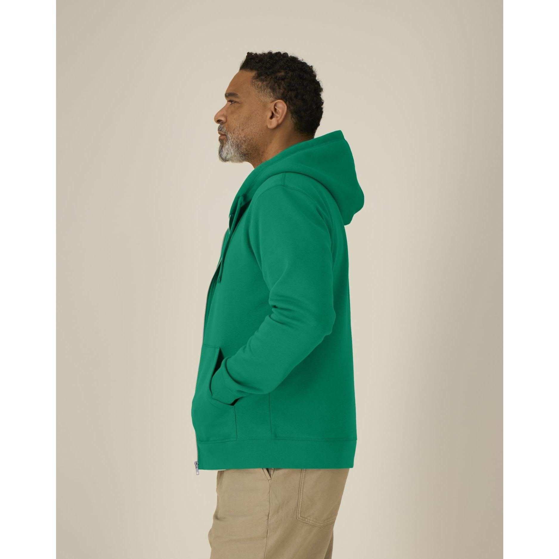 Hanorac cu fermoar unisex Mixer Verdant Green L