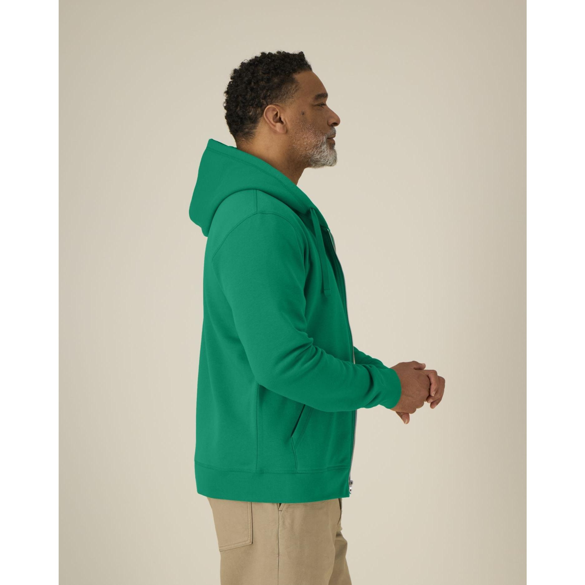 Hanorac cu fermoar unisex Mixer Verdant Green L