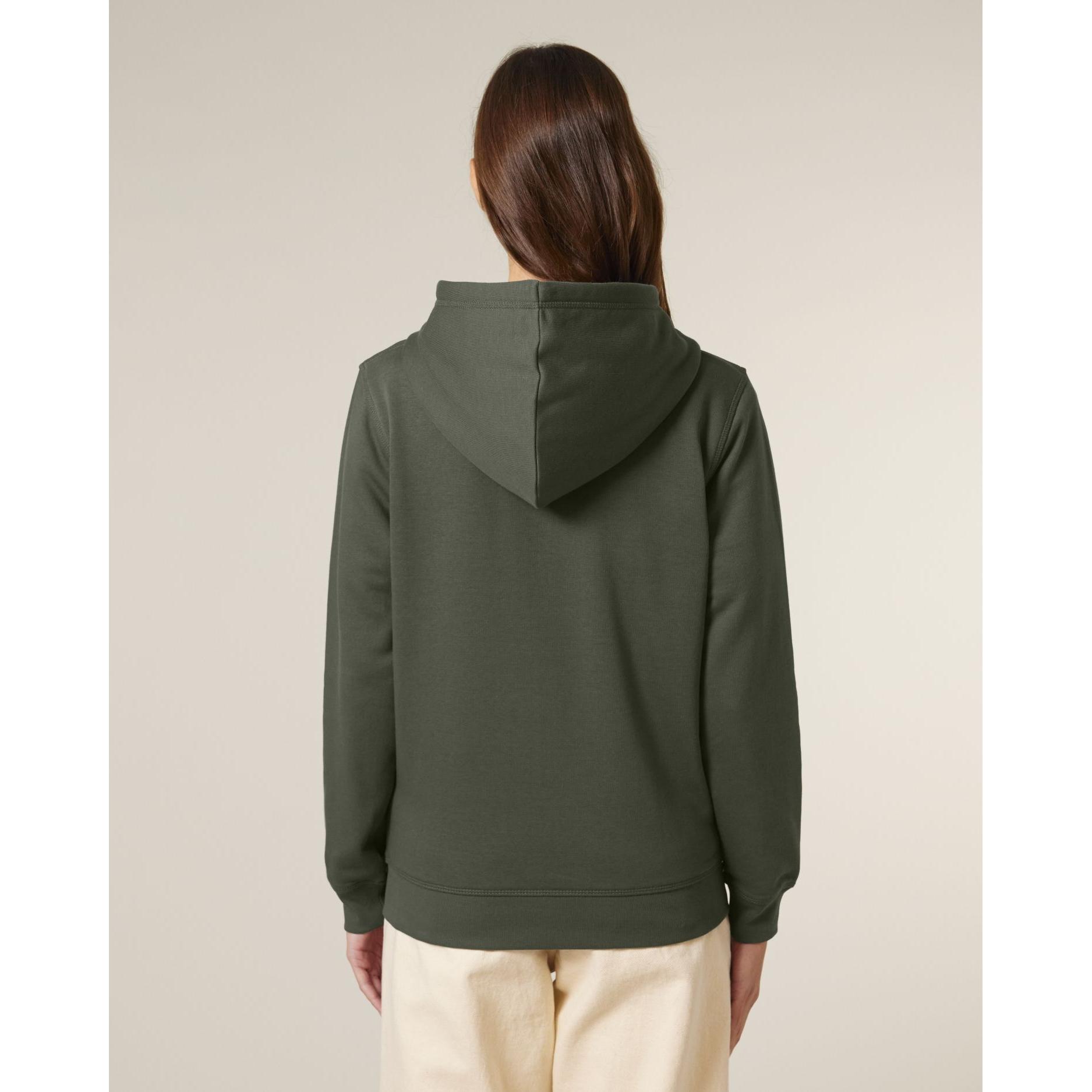 Hanorac cu fermoar unisex Mixer Khaki XXL