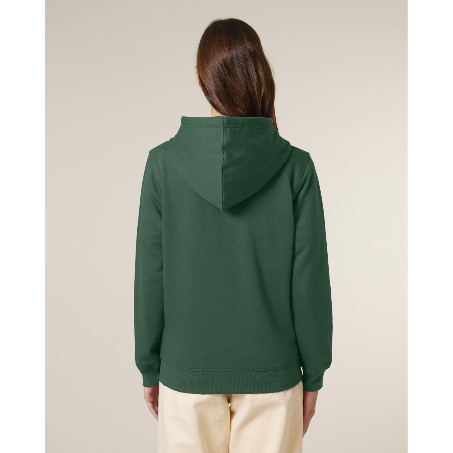 Hanorac cu fermoar unisex Mixer Bottle Green M