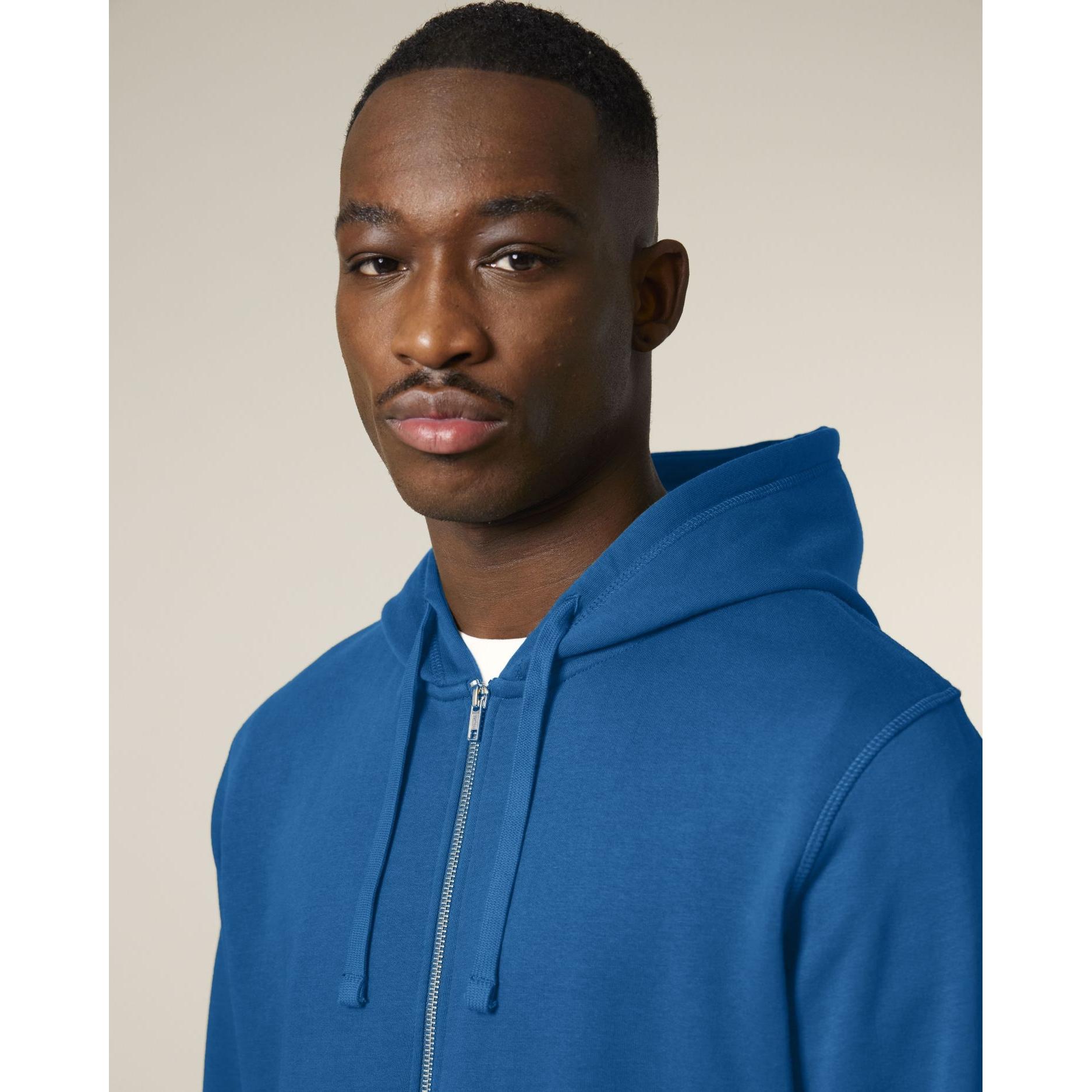 Hanorac cu fermoar unisex Mixer Royal Blue 2XS