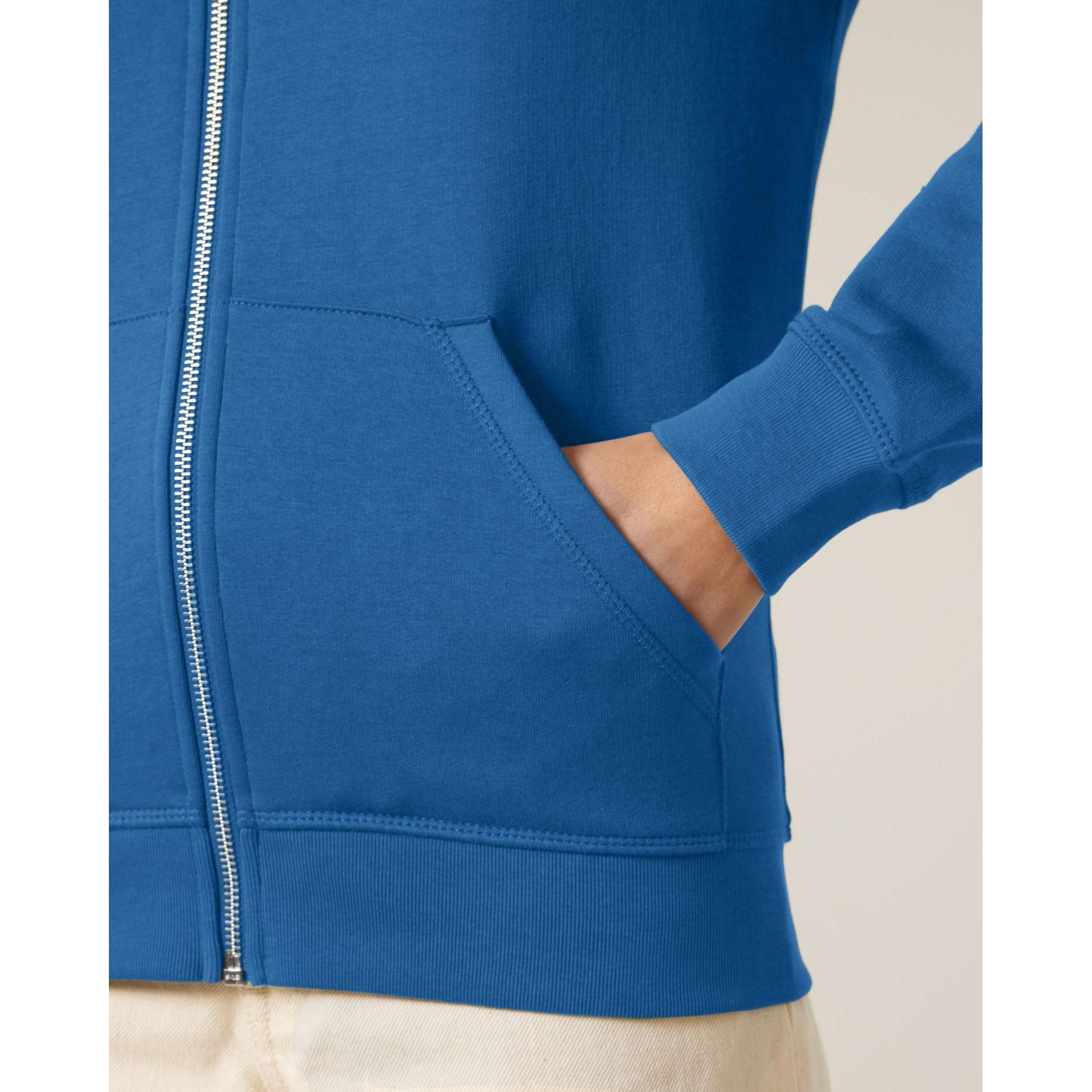 Hanorac cu fermoar unisex Mixer Royal Blue 2XS