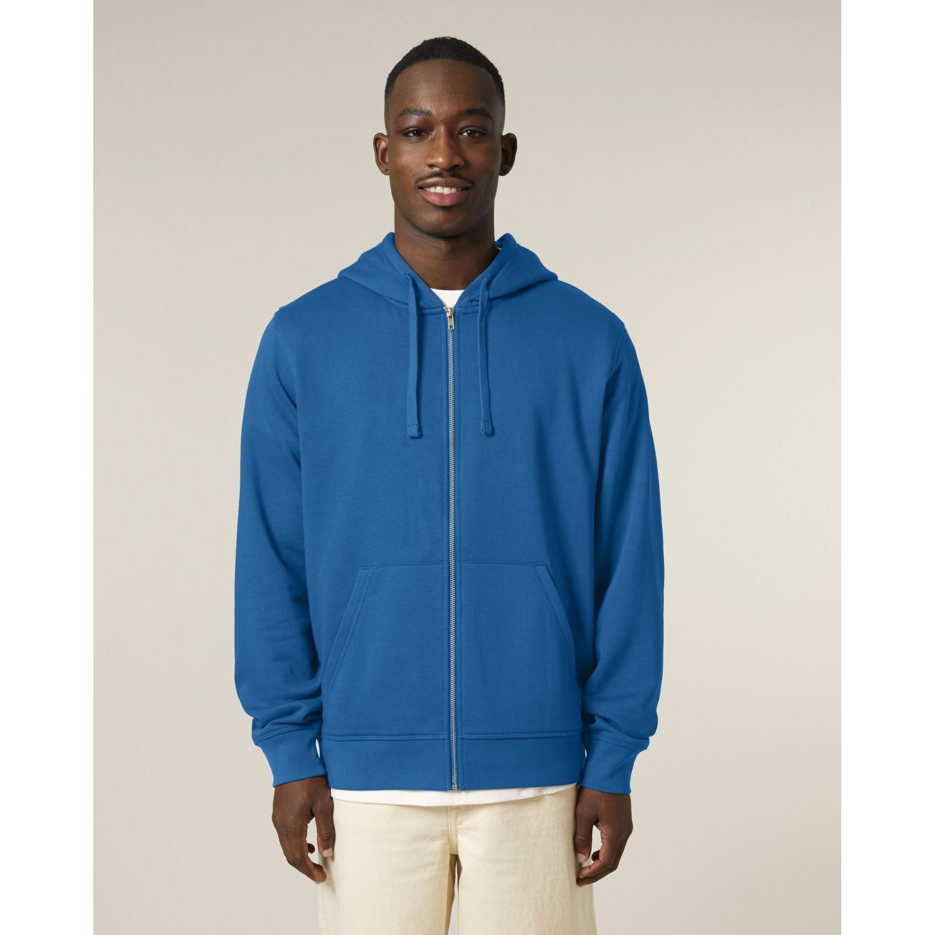 Hanorac cu fermoar unisex Mixer Royal Blue 2XS