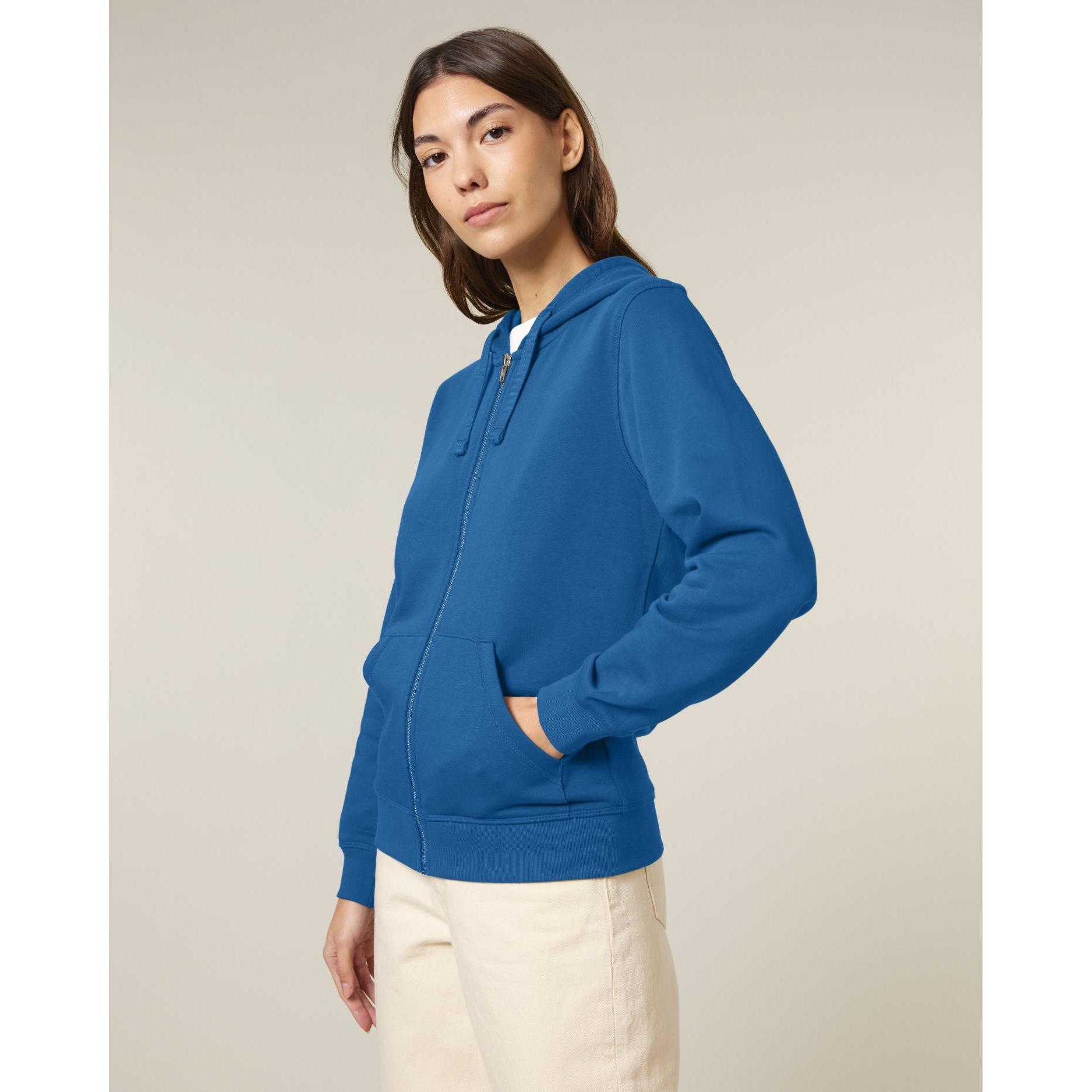 Hanorac cu fermoar unisex Mixer Royal Blue 2XS