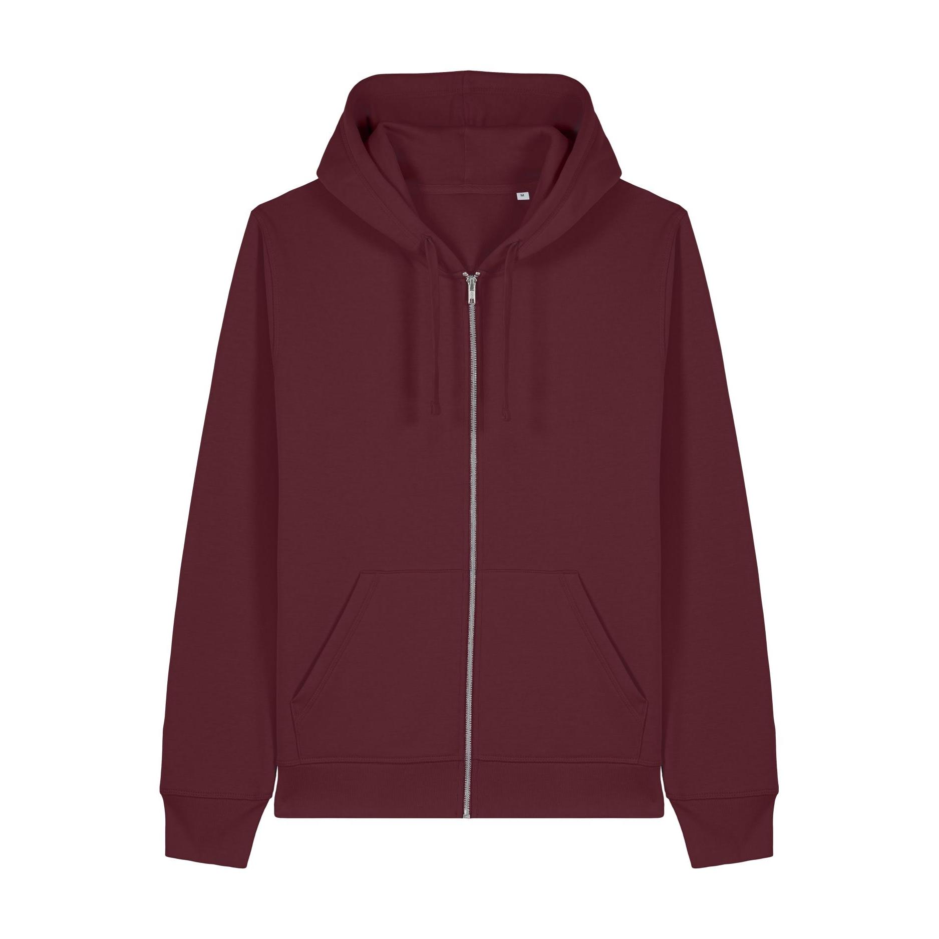 Hanorac cu fermoar unisex Mixer Burgundy 4XL