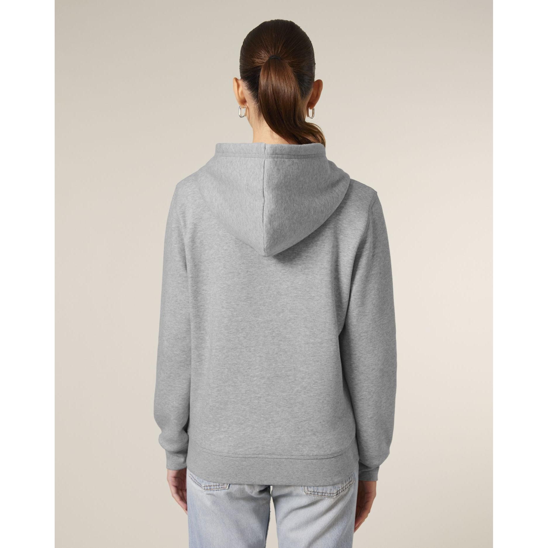 Hanorac cu fermoar unisex Mixer Heather Grey XS