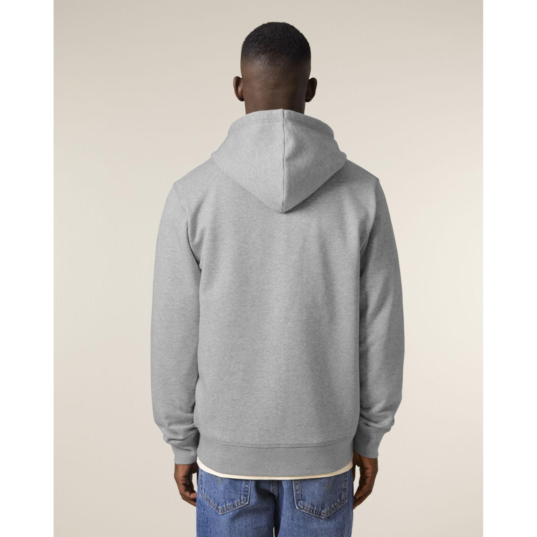 Hanorac cu fermoar unisex Mixer Heather Grey XS