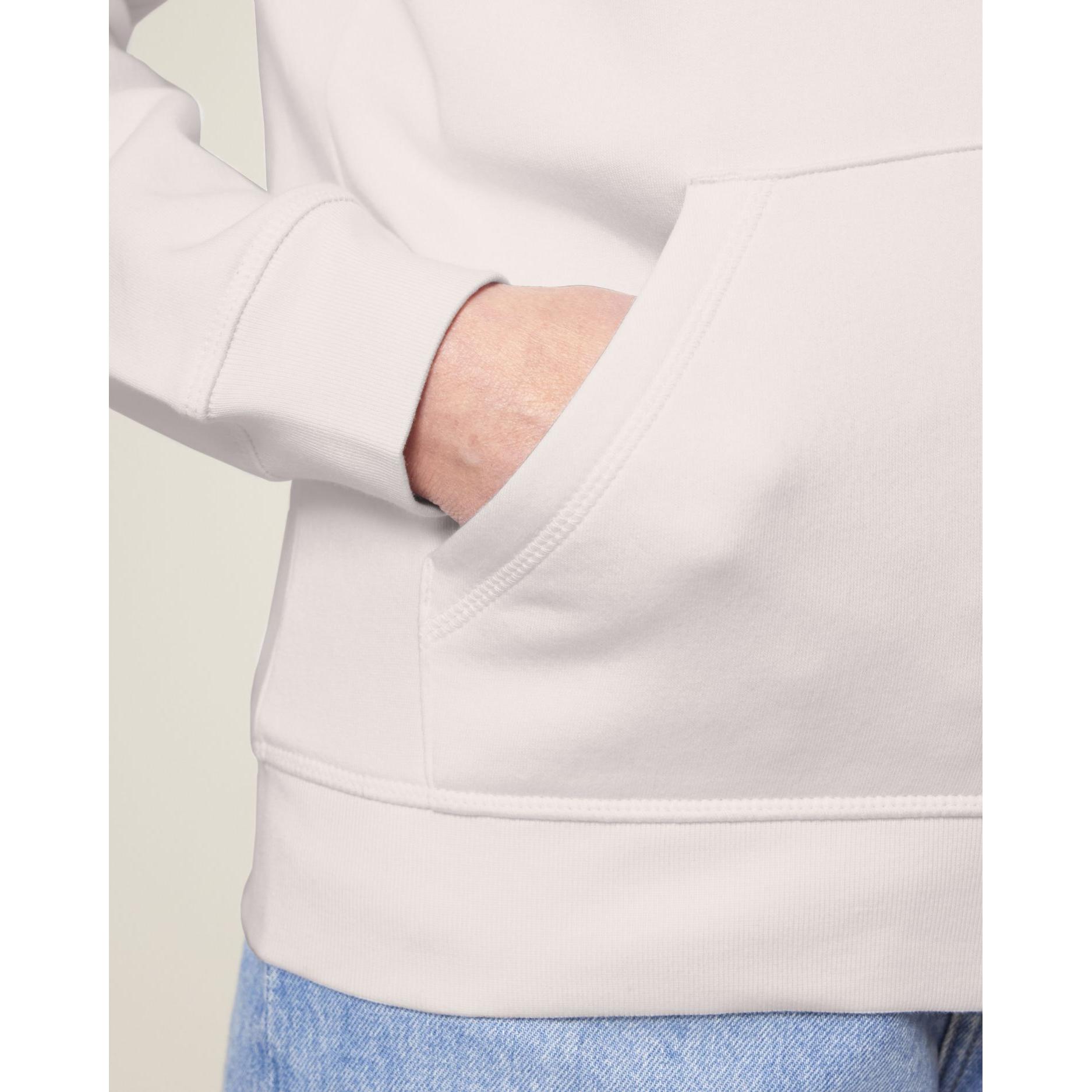 Hanorac cu fermoar unisex Mixer Vintage White L