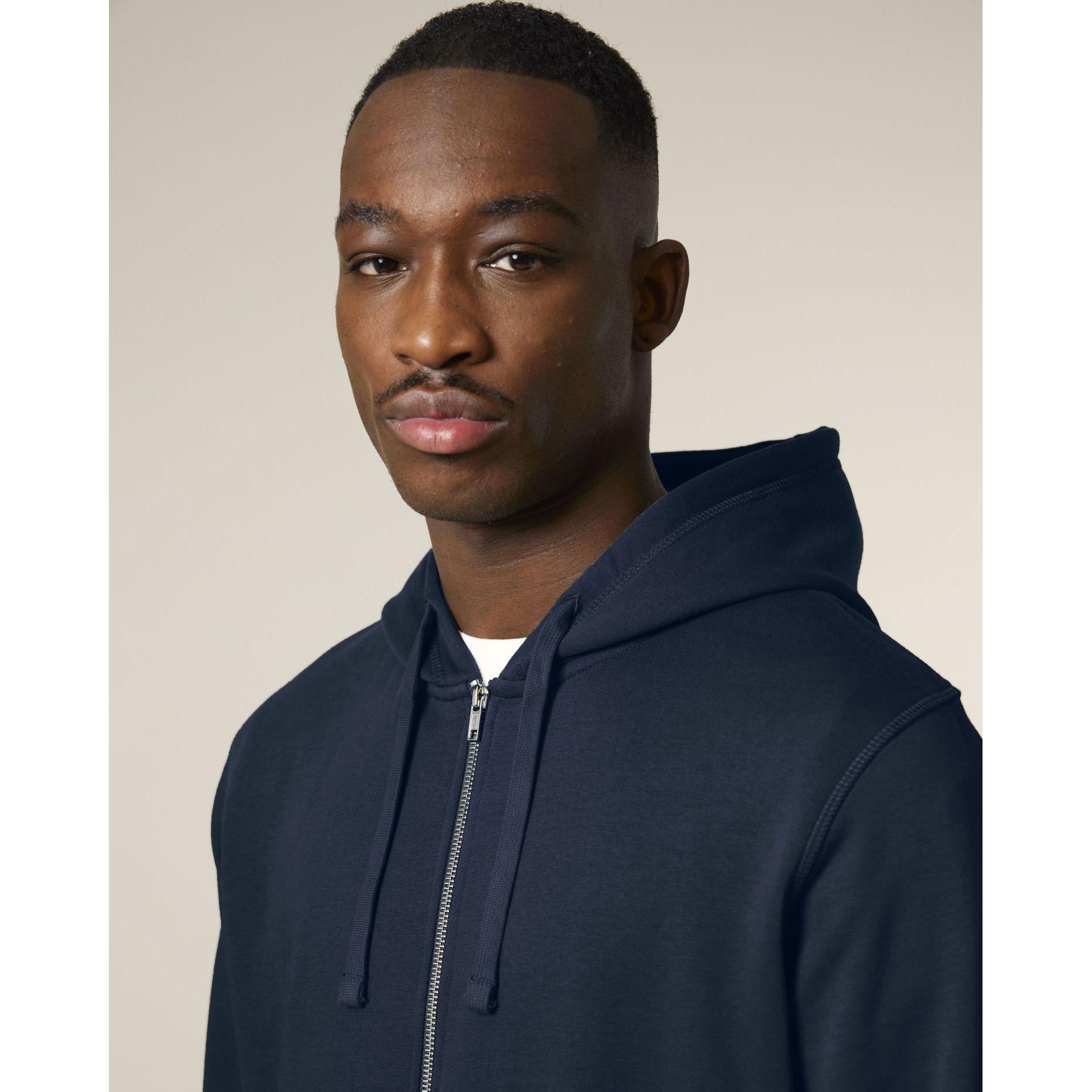 Hanorac cu fermoar unisex Mixer French Navy 4XL
