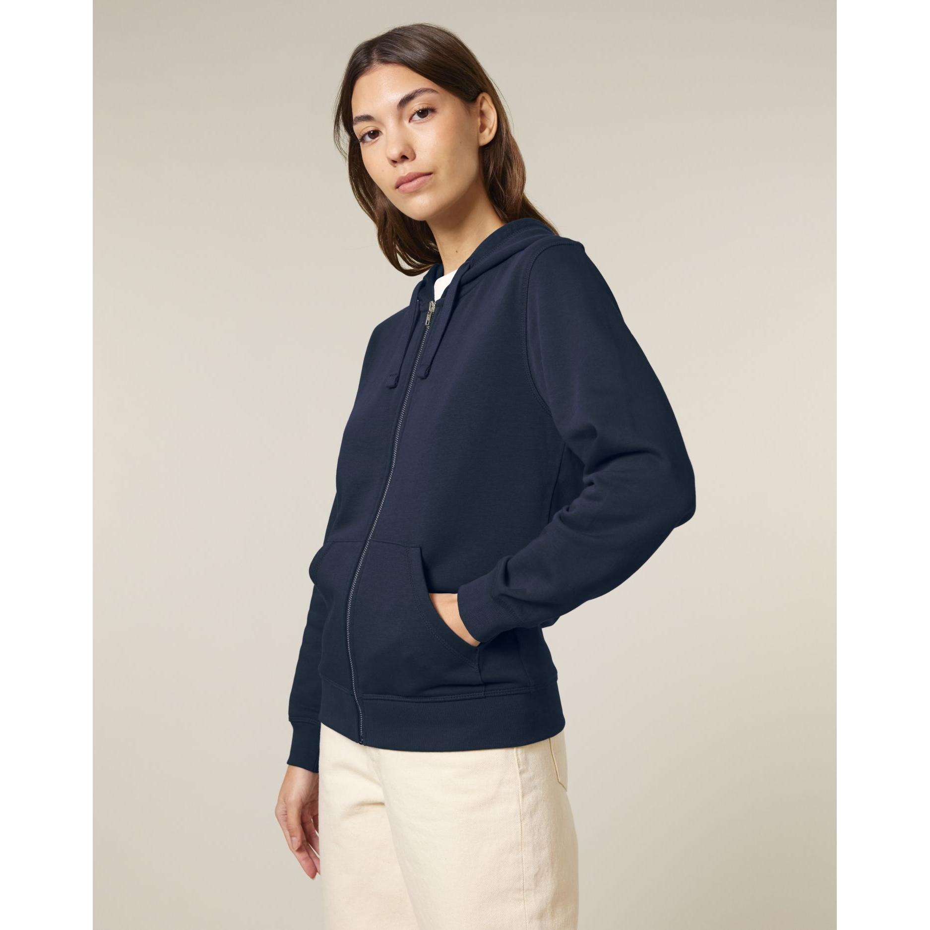 Hanorac cu fermoar unisex Mixer French Navy 4XL