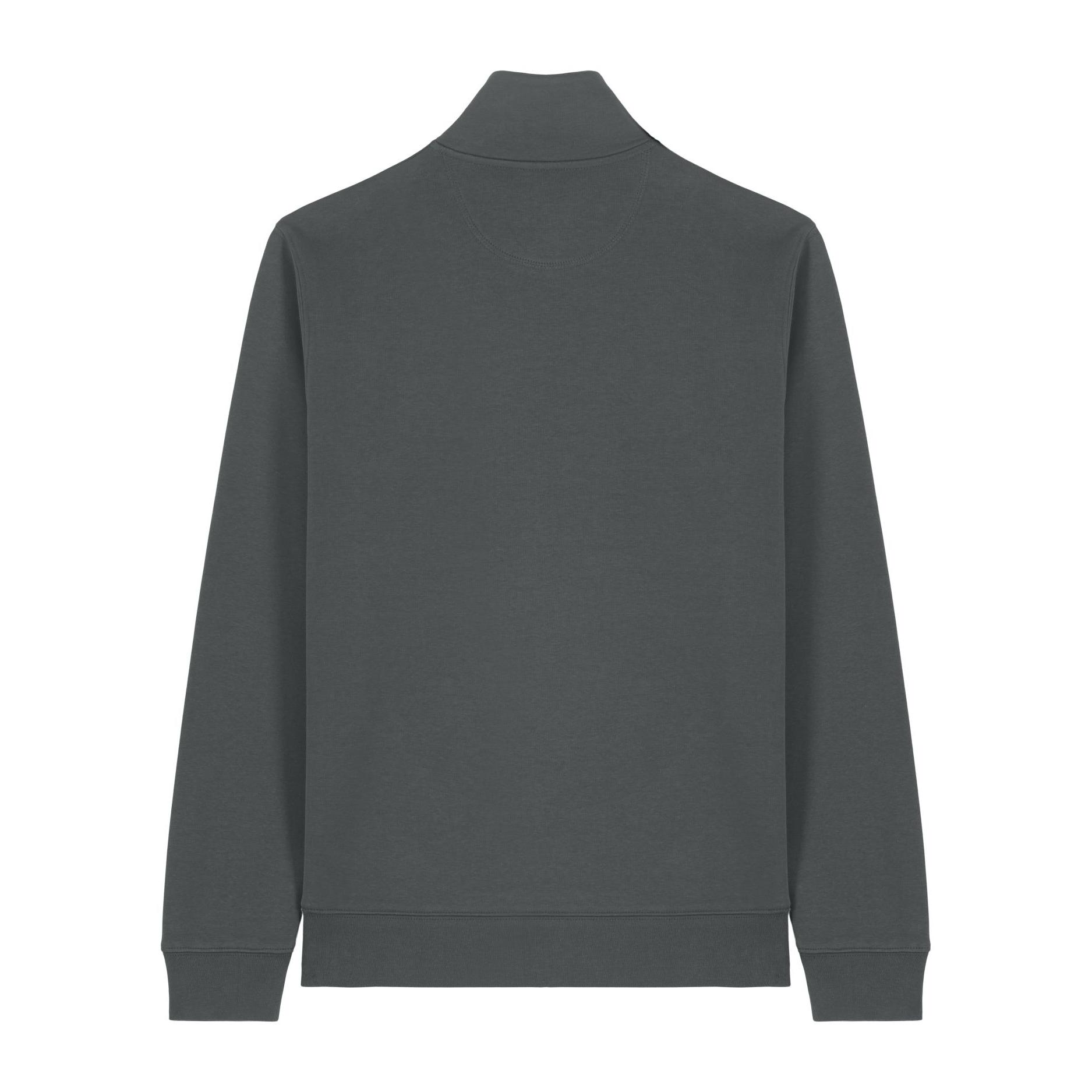 Bluză unisex cu fermoar 1/4 Trucker 2.0 Anthracite L