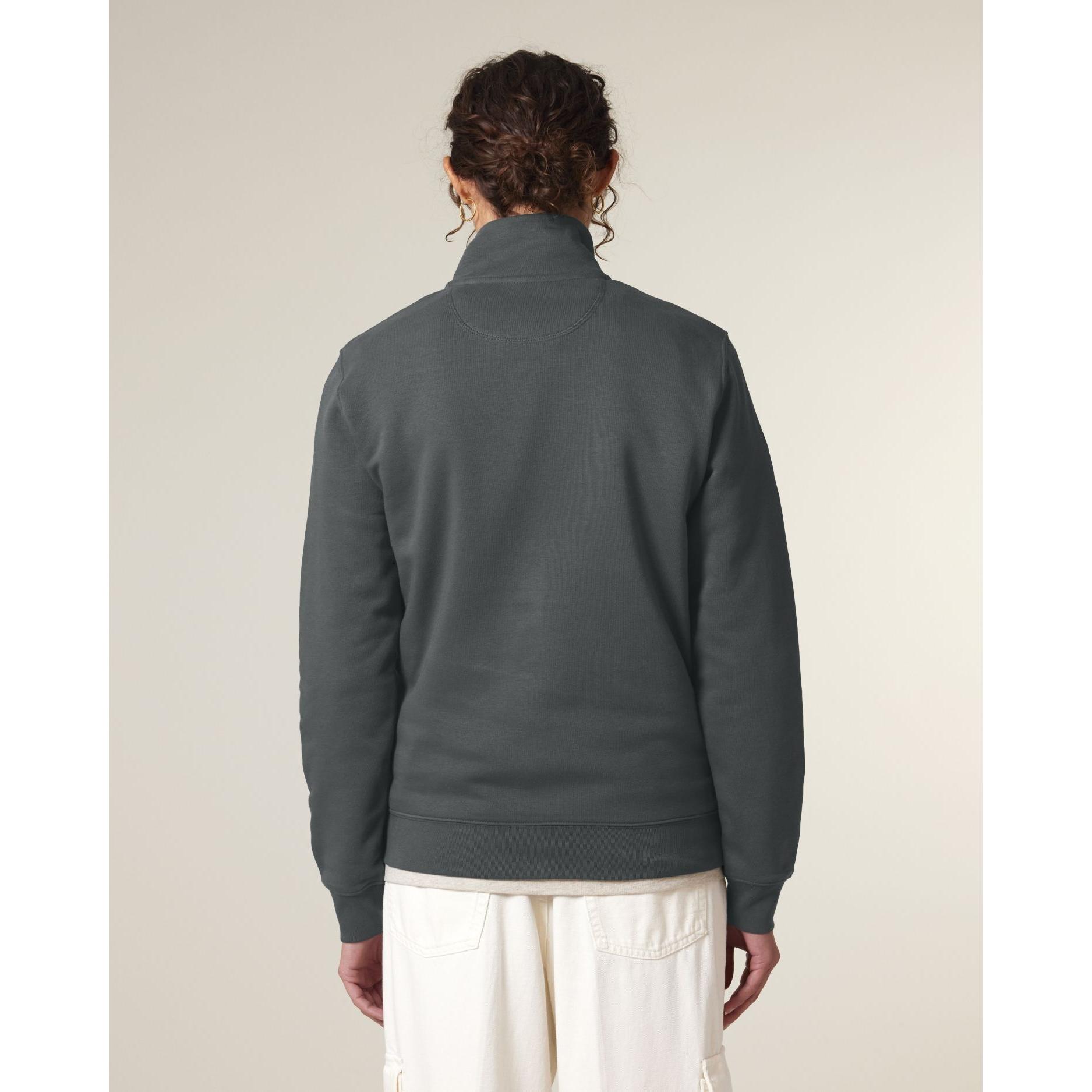 Bluză unisex cu fermoar 1/4 Trucker 2.0 Anthracite L