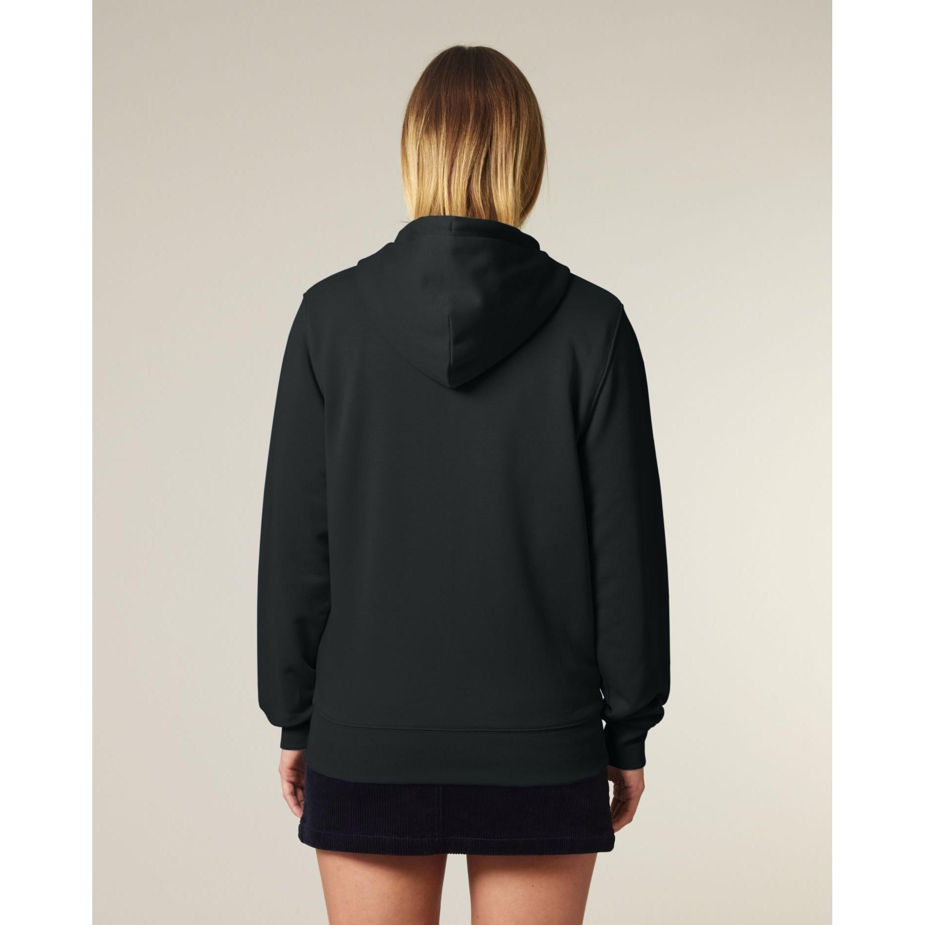 Hanorac cu fermoar unisex Connector 2.0 Black L