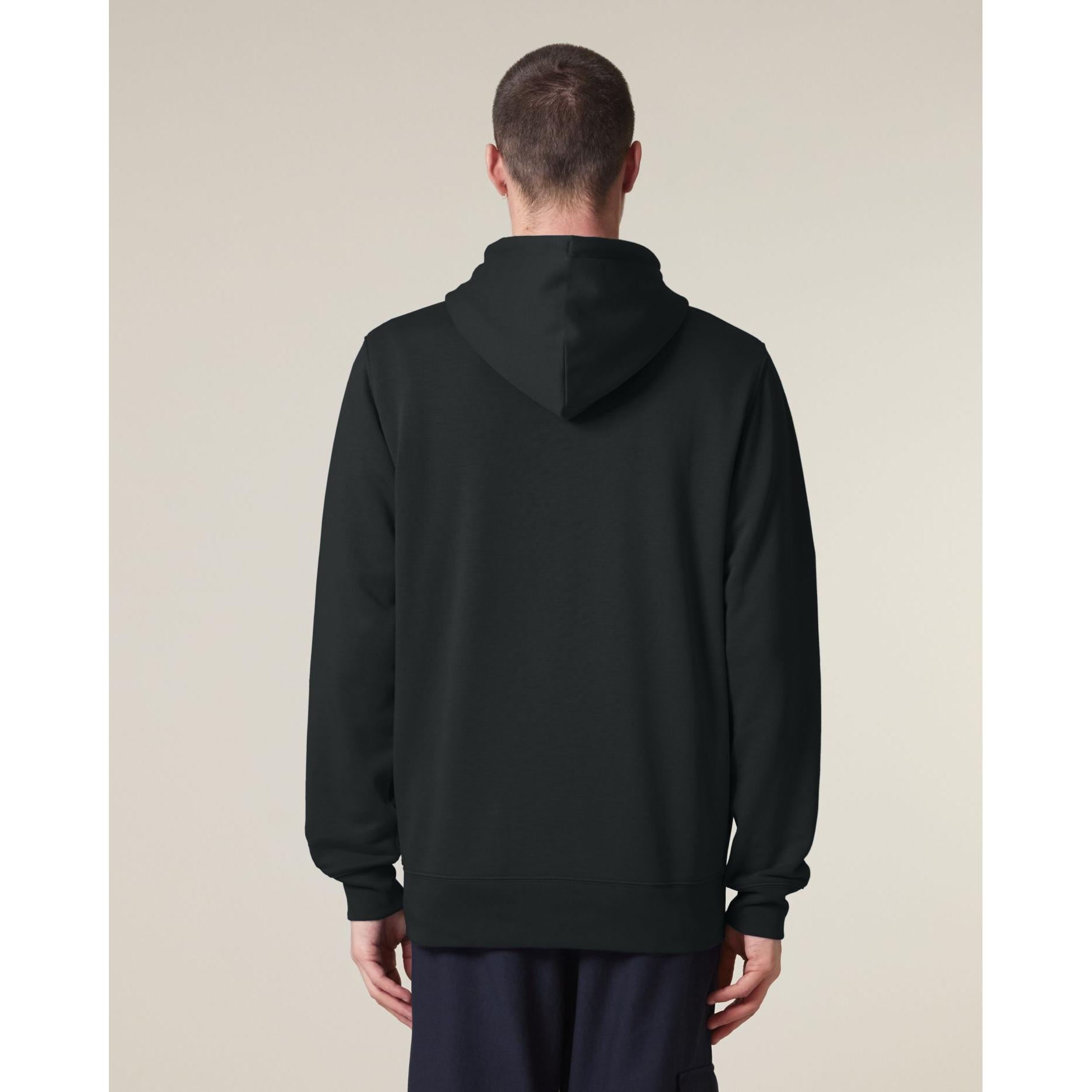 Hanorac cu fermoar unisex Connector 2.0 Black L