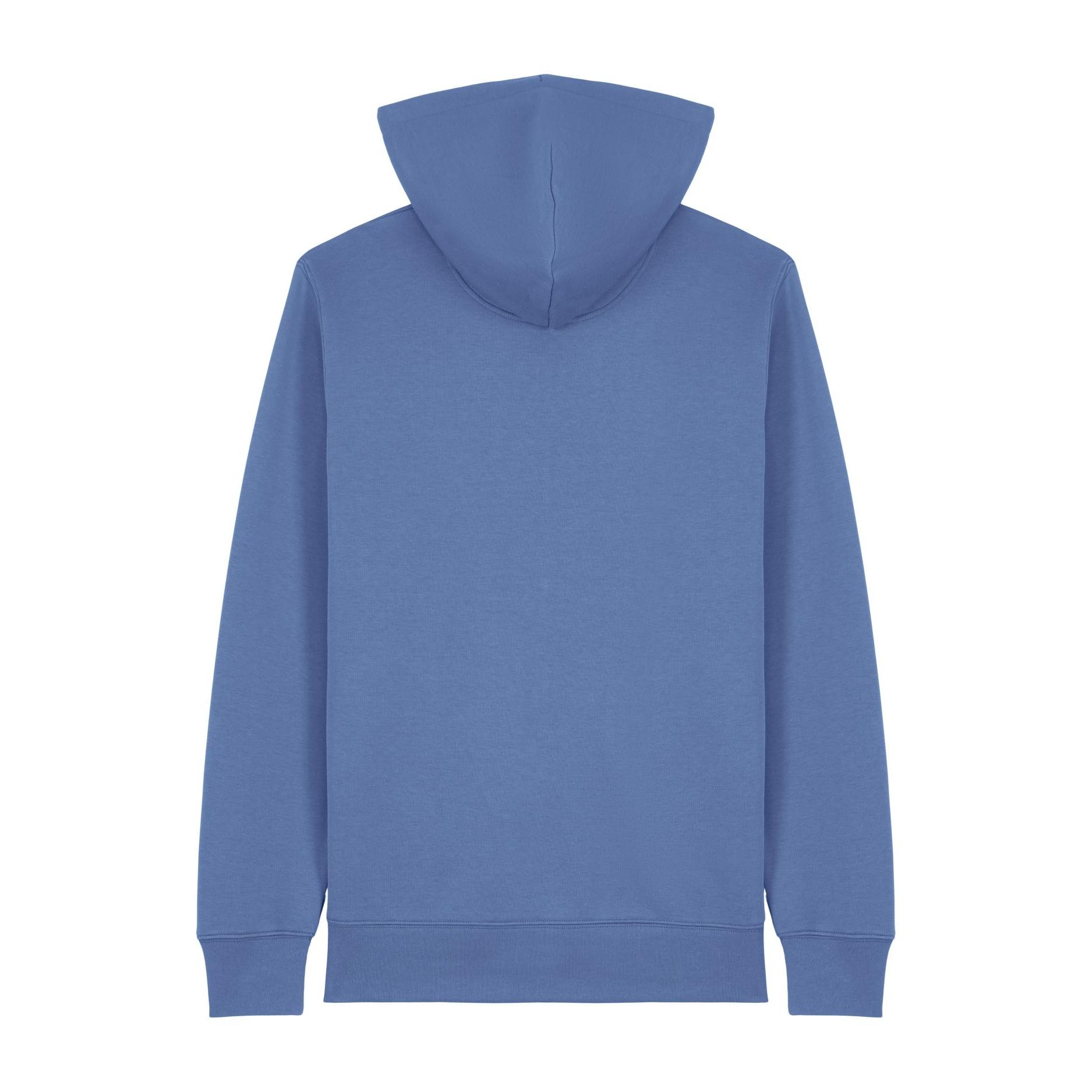 Hanorac cu fermoar unisex Connector 2.0 Bright Blue XL