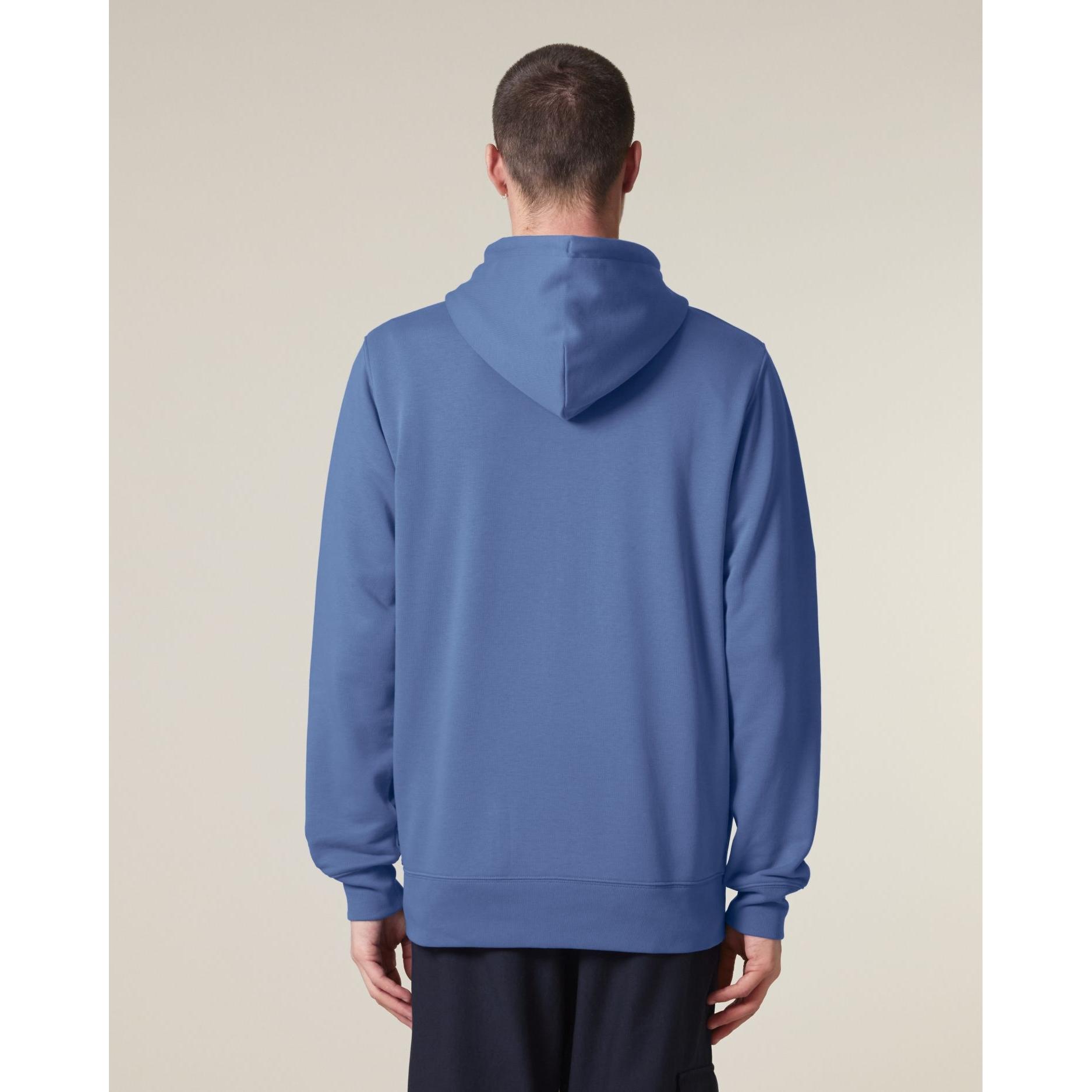 Hanorac cu fermoar unisex Connector 2.0 Bright Blue XL