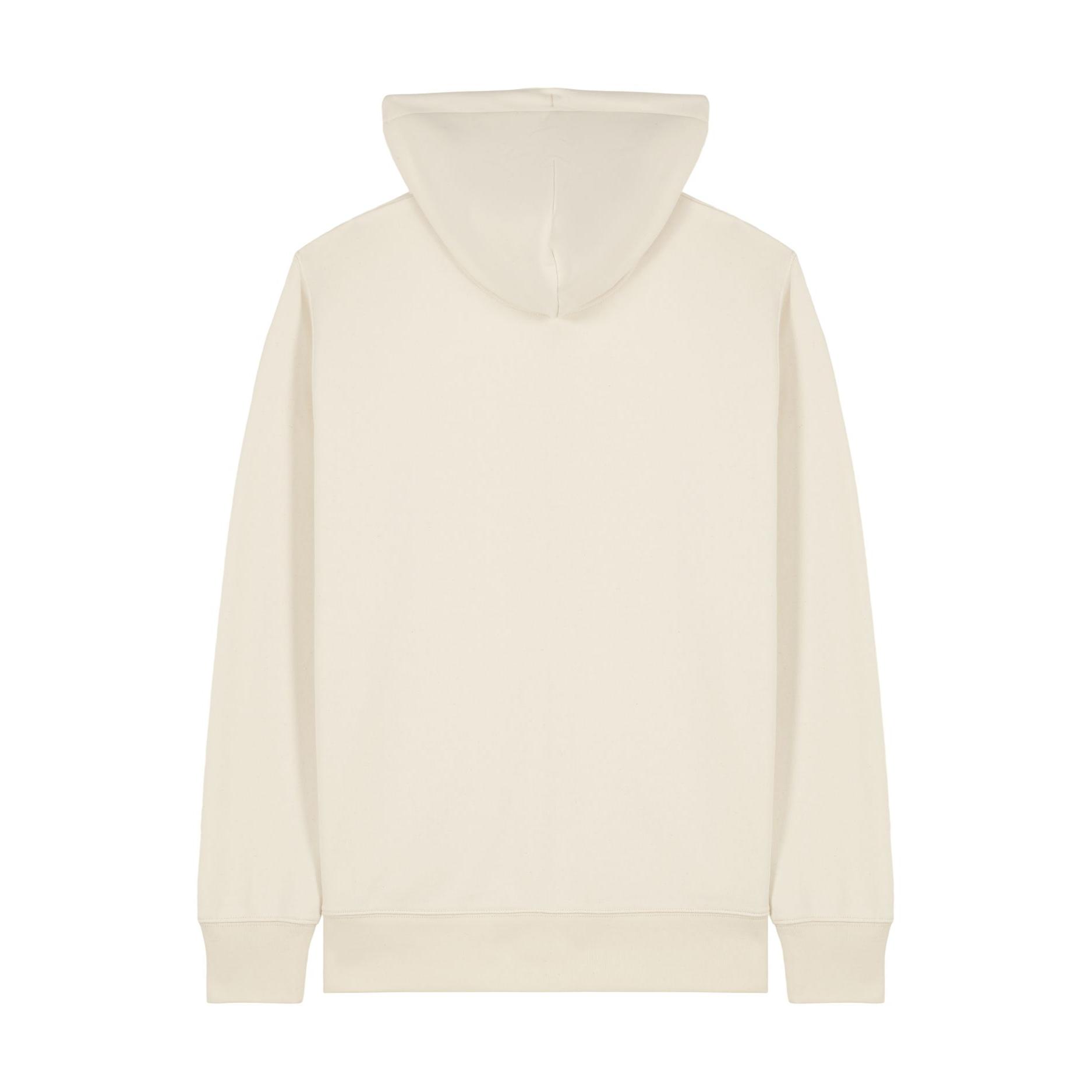 Hanorac cu fermoar unisex Connector 2.0 Natural Raw L