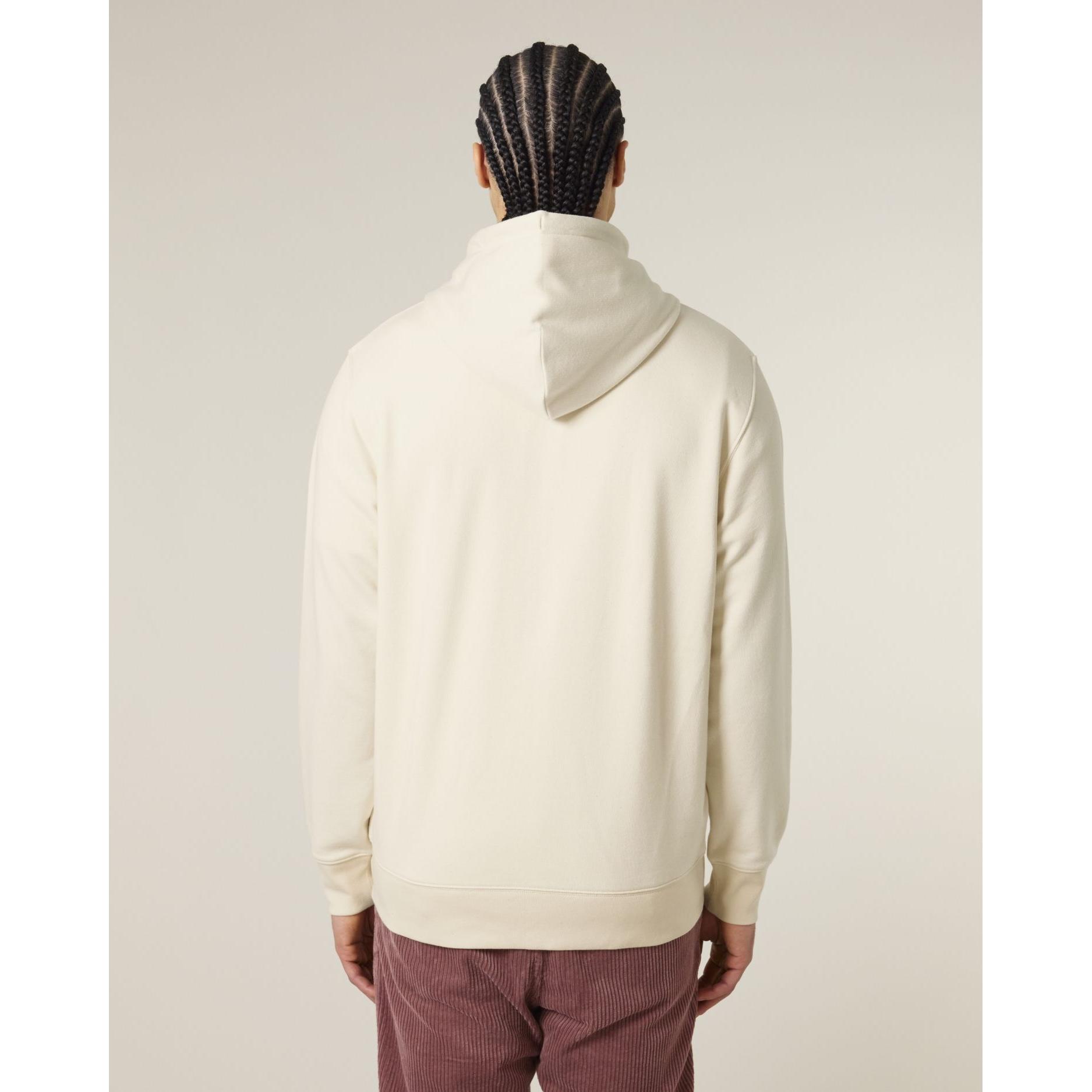 Hanorac cu fermoar unisex Connector 2.0 Natural Raw XL