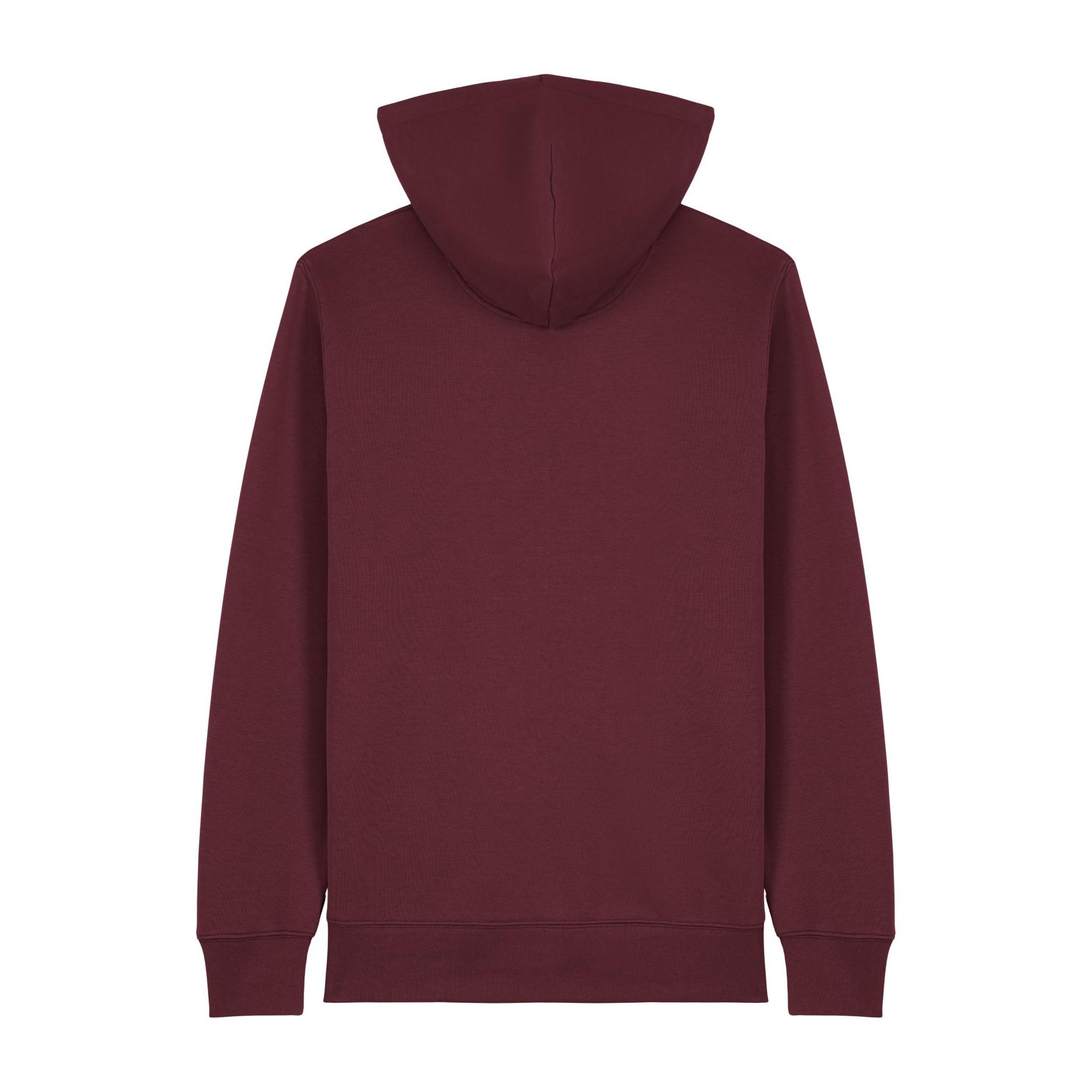 Hanorac cu fermoar unisex Connector 2.0 Burgundy XL