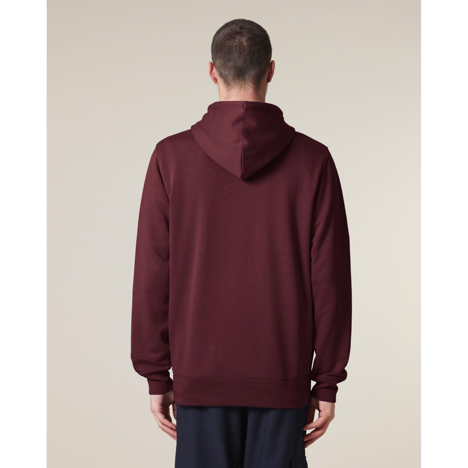 Hanorac cu fermoar unisex Connector 2.0 Burgundy XL