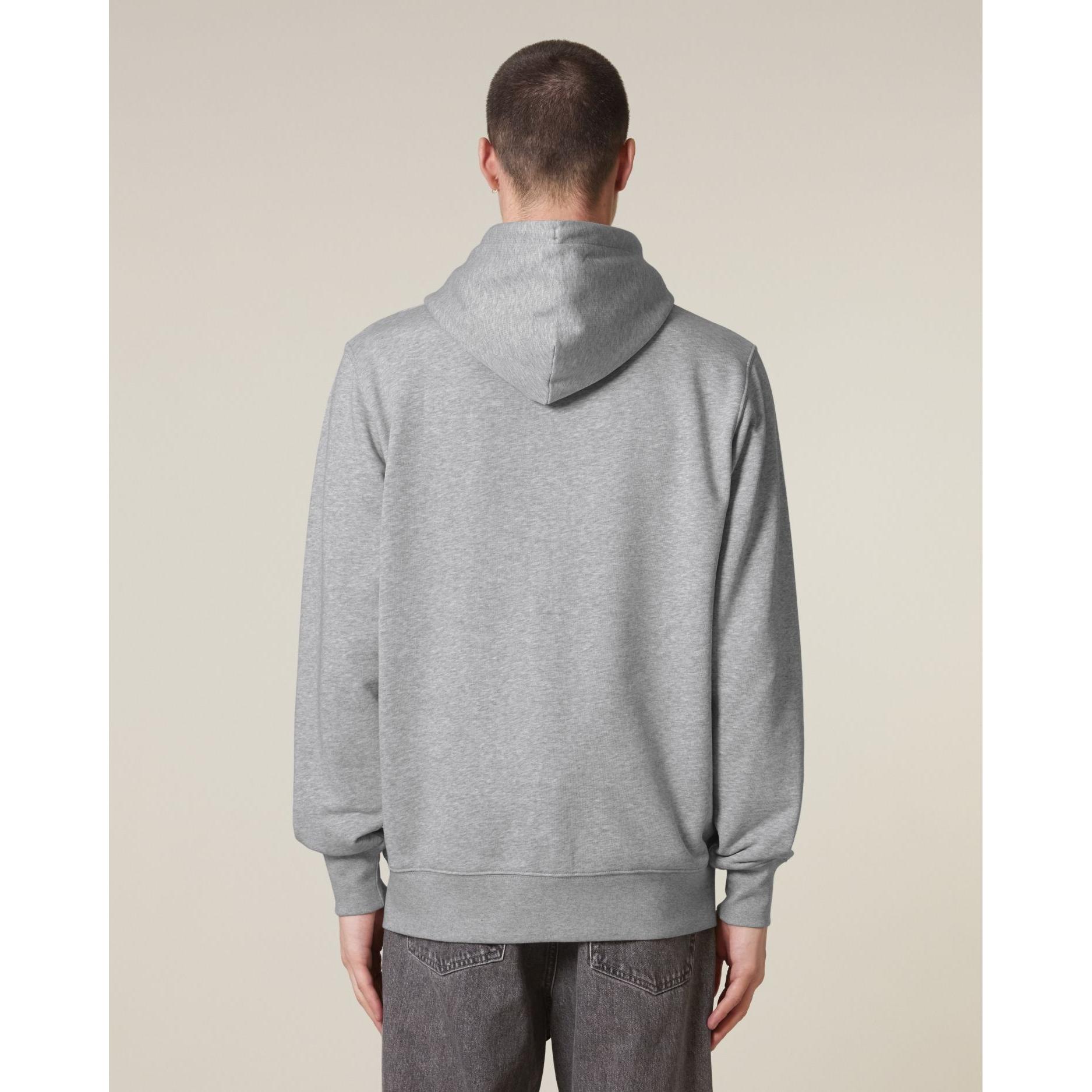 Hanorac cu fermoar unisex Connector 2.0 Heather Grey M