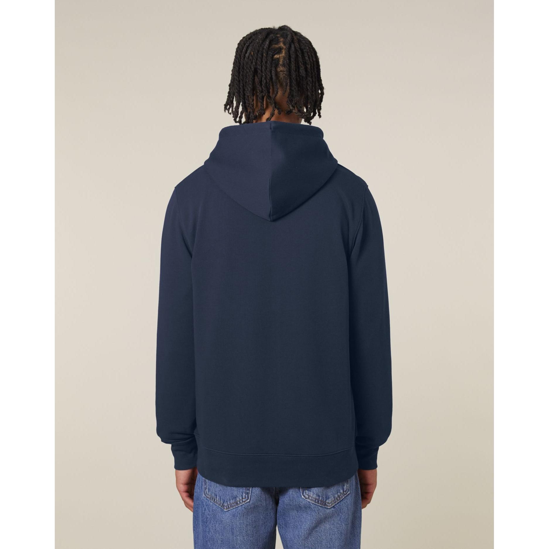 Hanorac cu fermoar unisex Connector 2.0 French Navy M