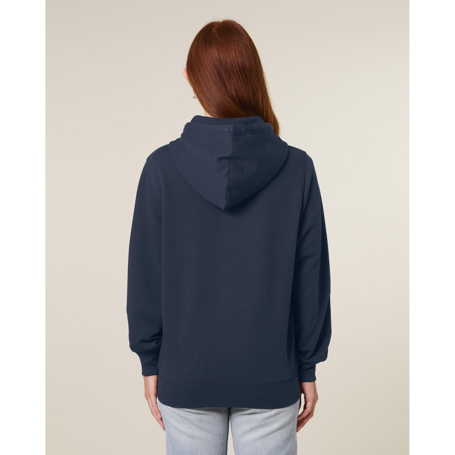 Hanorac cu fermoar unisex Connector 2.0 French Navy M