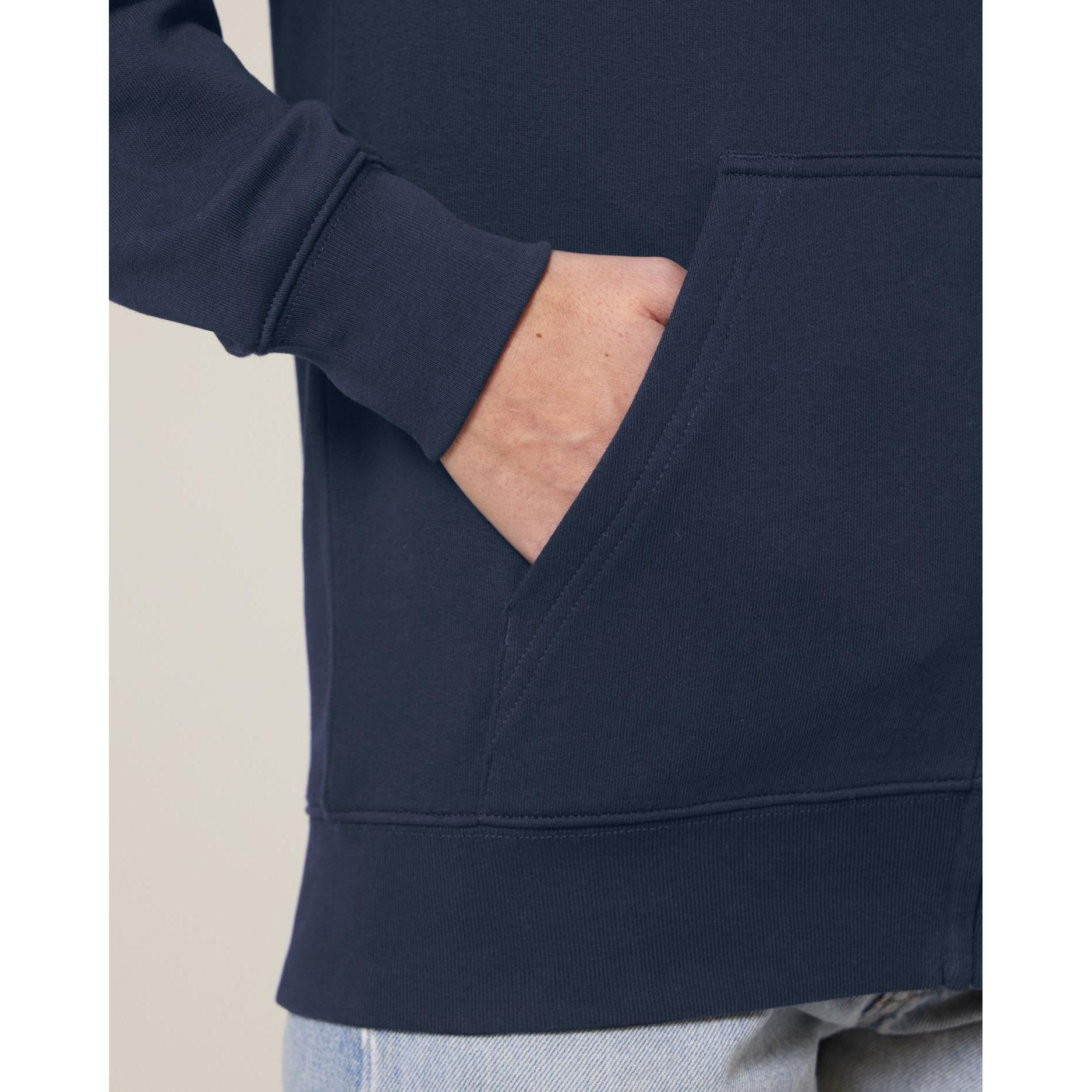 Hanorac cu fermoar unisex Connector 2.0 French Navy M