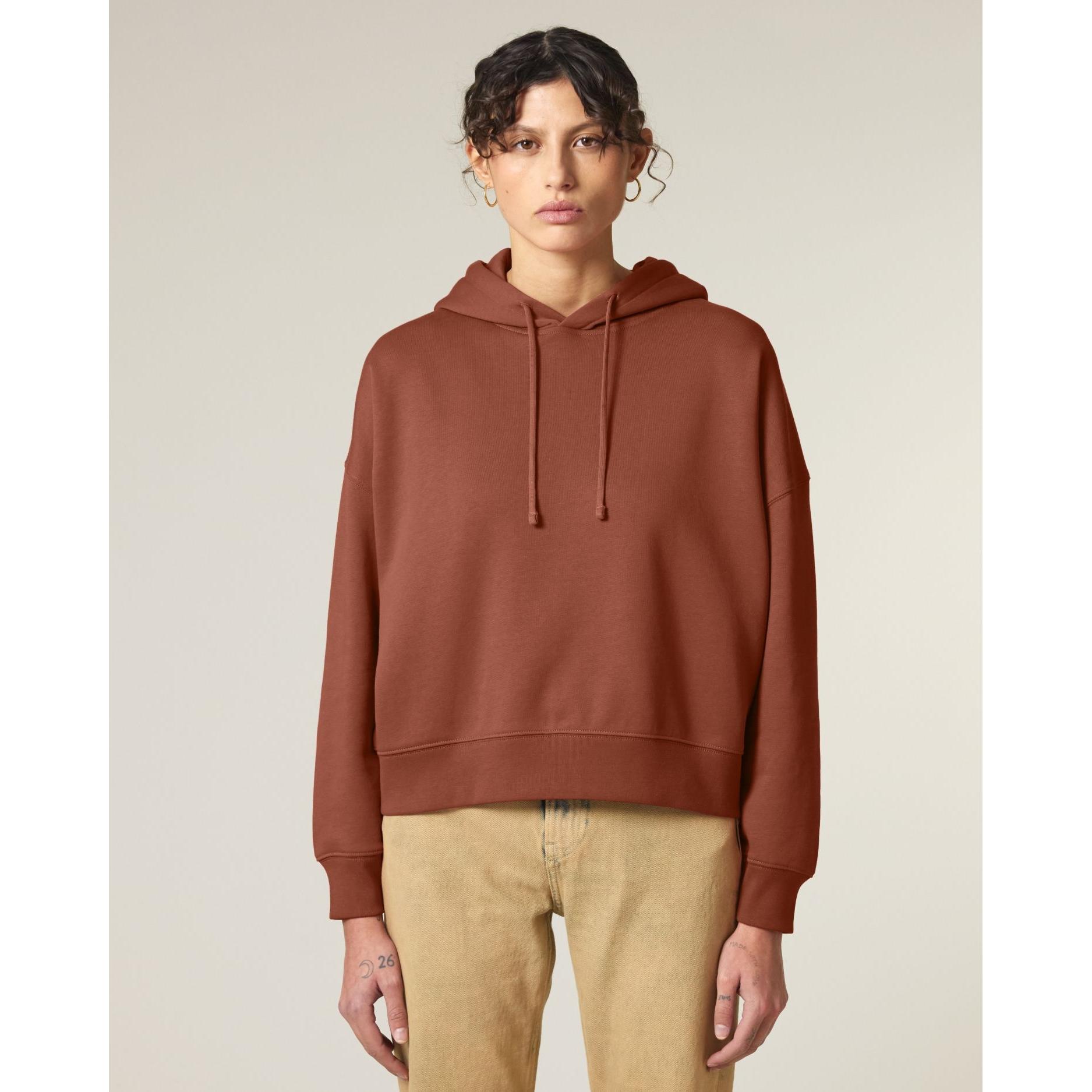 Hanorac pentru femei Stella Nora Heritage Brown XS