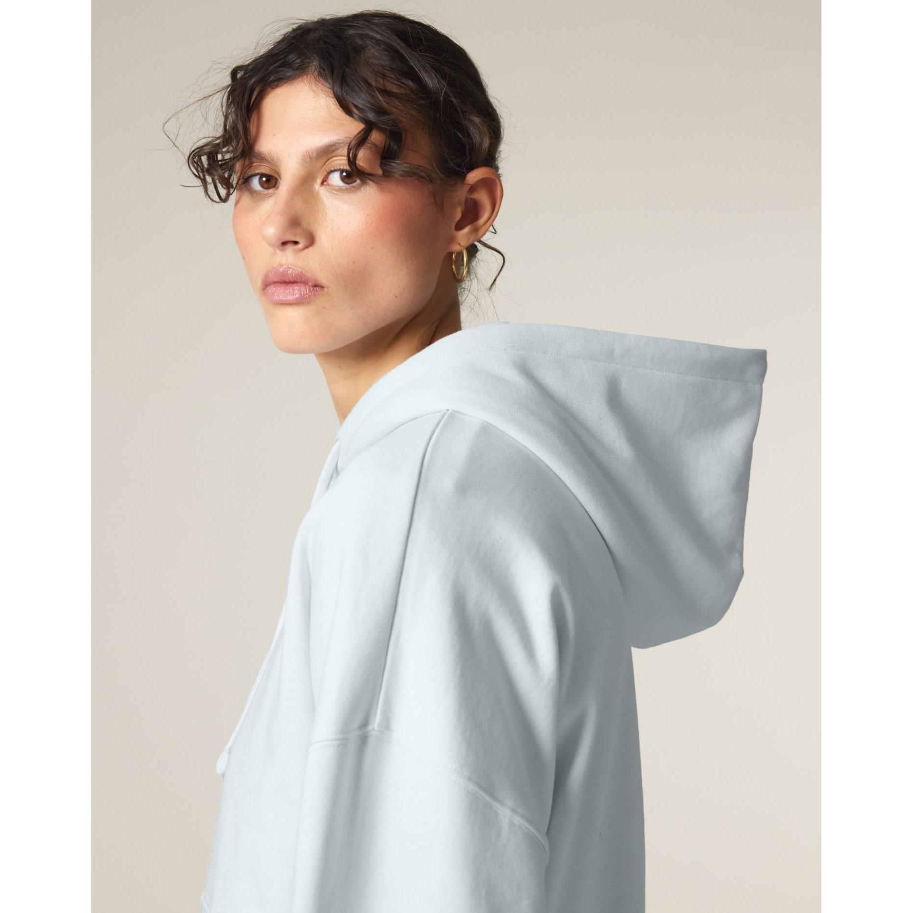 Hanorac cu fermoar pentru femei Stella Ida Blue Ice XS