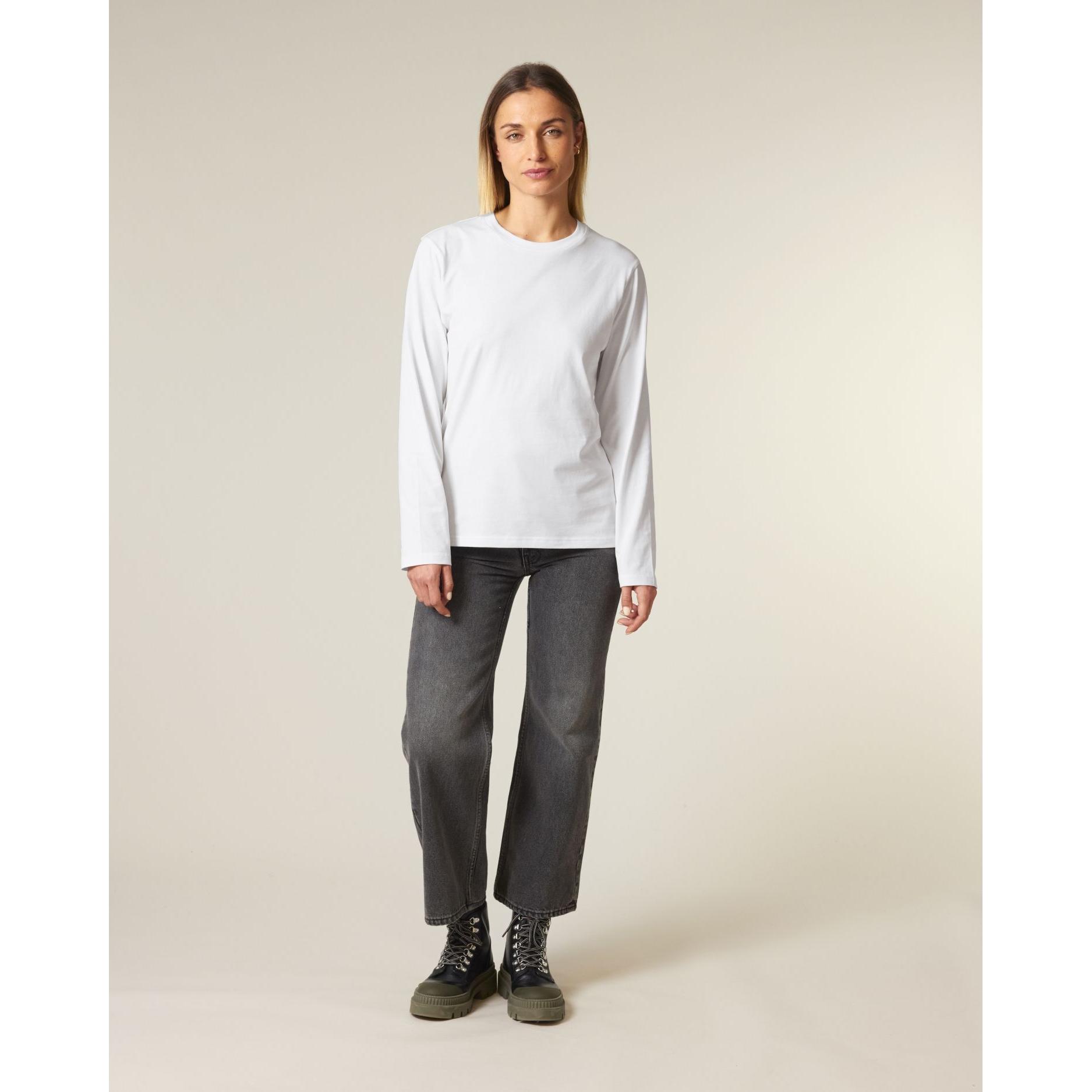 Tricou unisex cu mânecă lungă Creator 2.0 White XXL