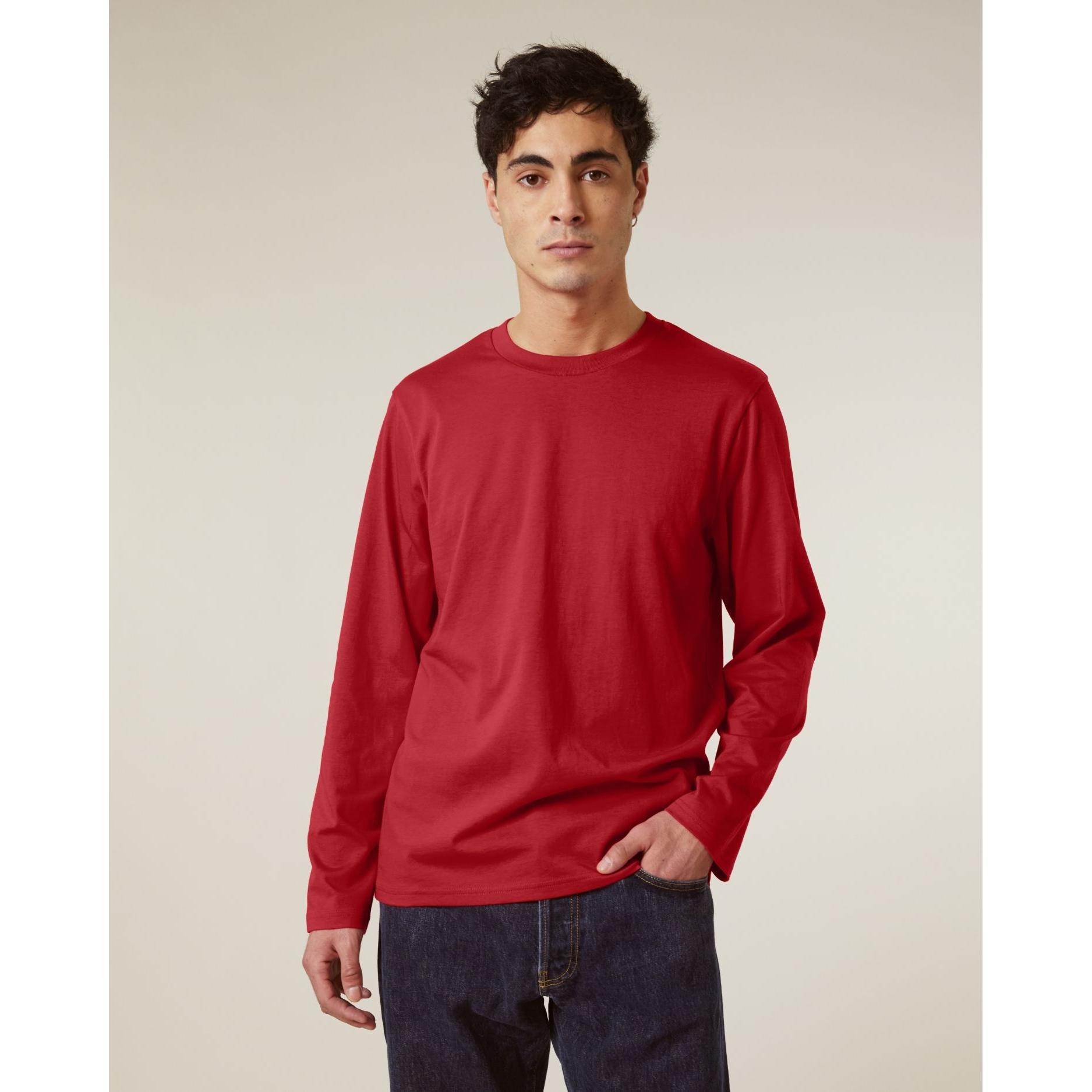 Tricou unisex cu mânecă lungă Creator 2.0 Red XL