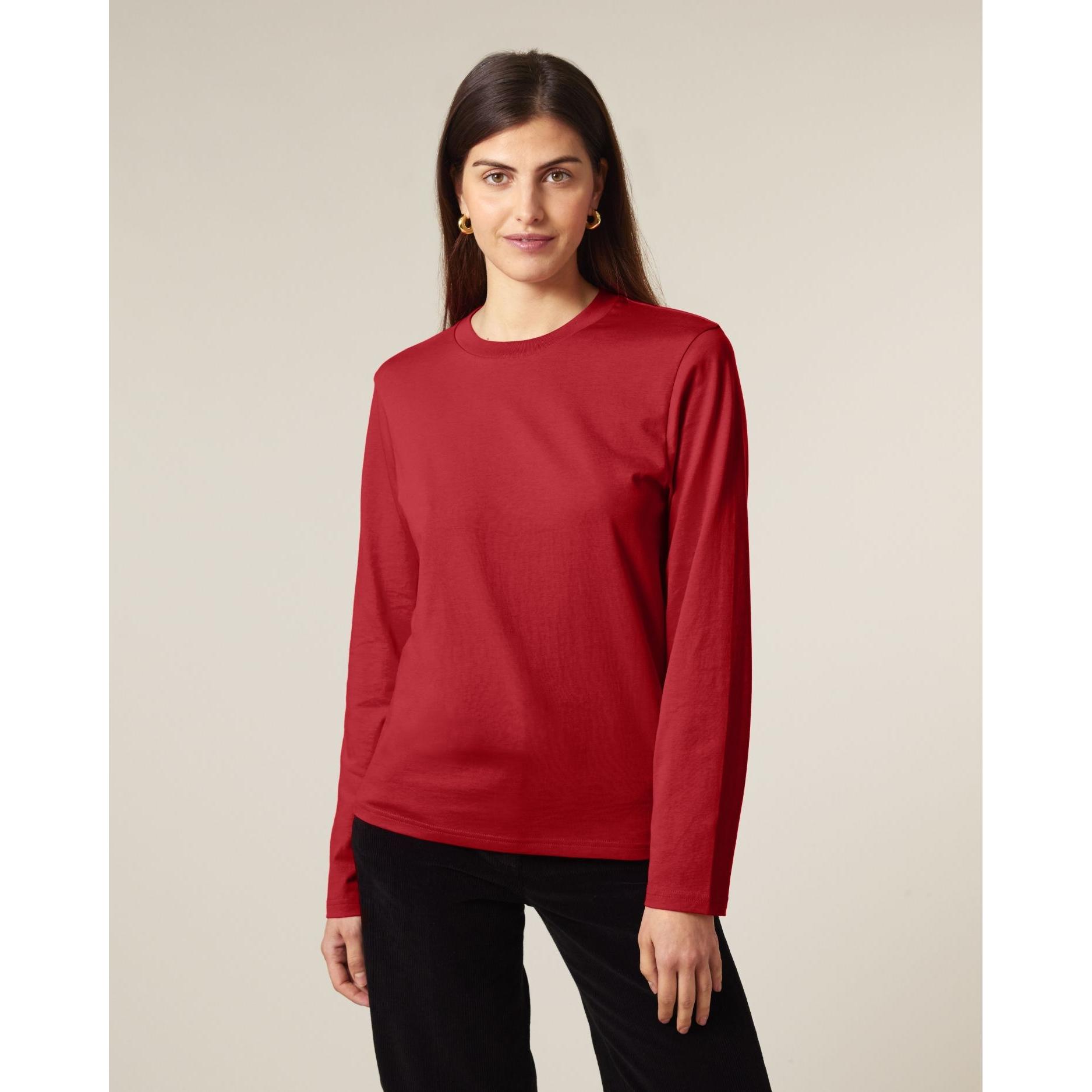 Tricou unisex cu mânecă lungă Creator 2.0 Red XL