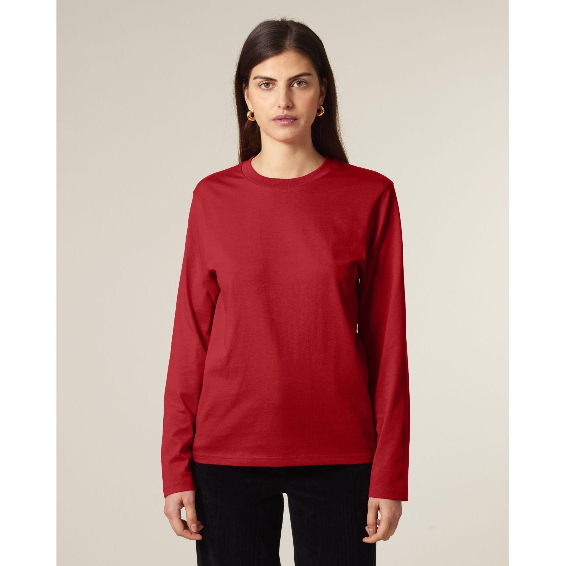 Tricou unisex cu mânecă lungă Creator 2.0 Red XL