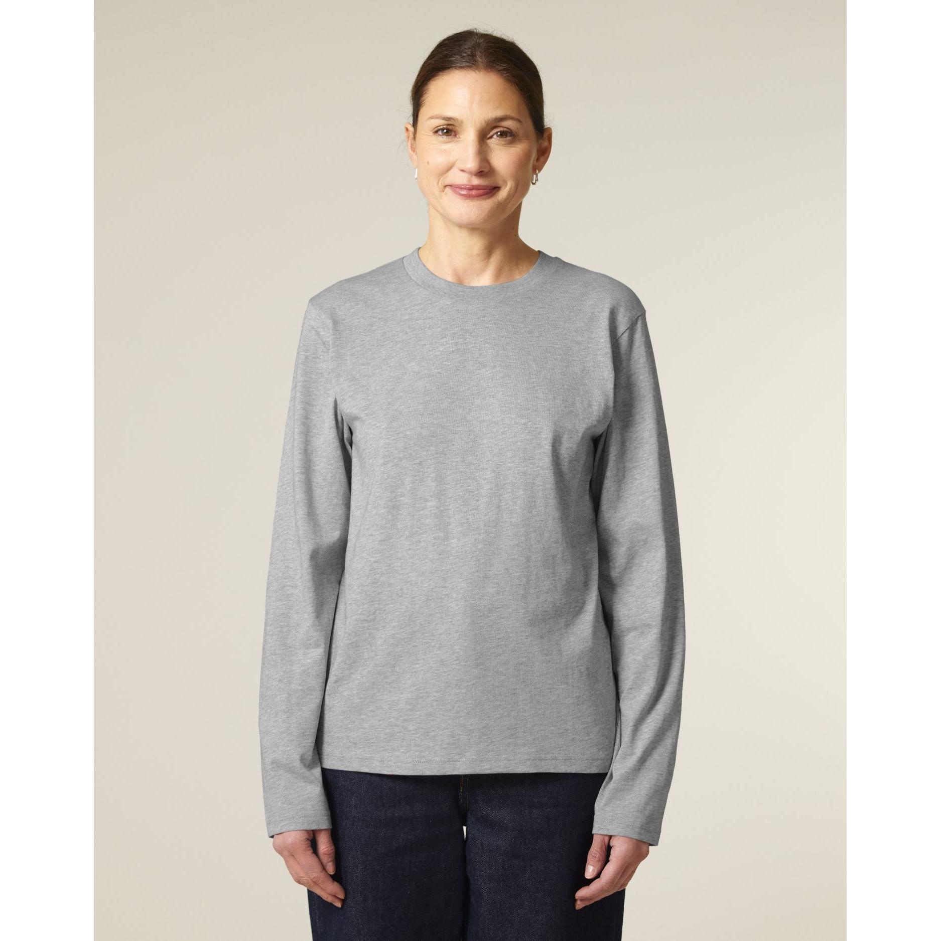 Tricou unisex cu mânecă lungă Creator 2.0 Heather Grey XS