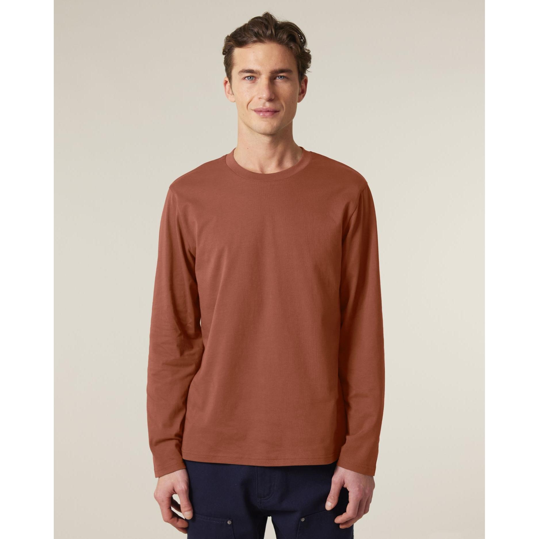 Tricou unisex cu mânecă lungă Creator 2.0 Heritage Brown XS