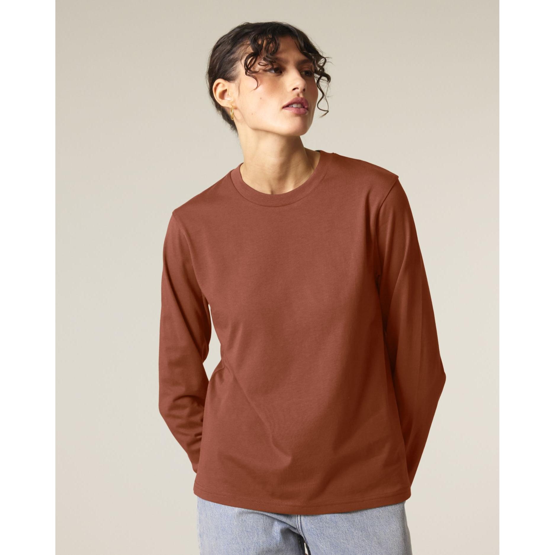 Tricou unisex cu mânecă lungă Creator 2.0 Heritage Brown XS