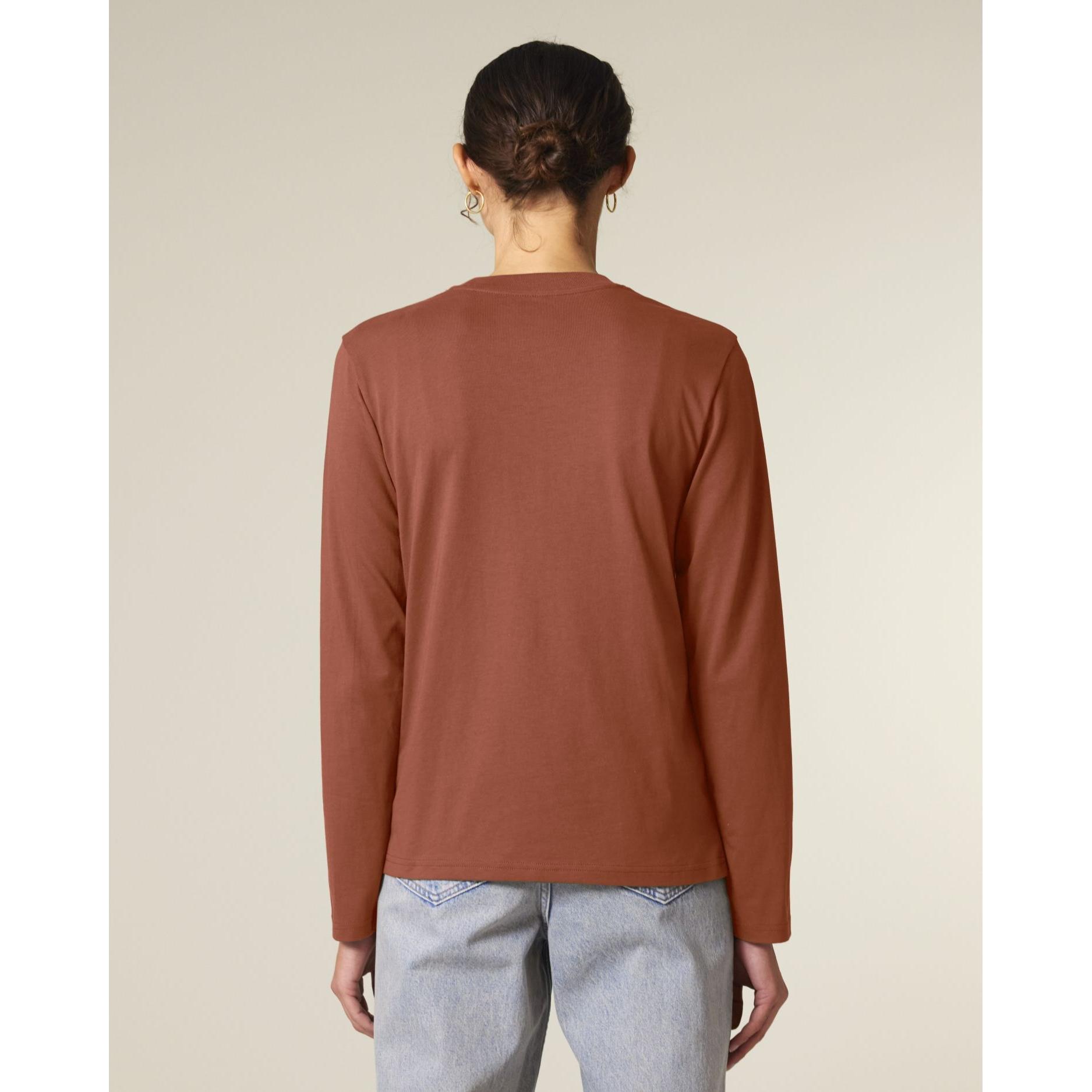 Tricou unisex cu mânecă lungă Creator 2.0 Heritage Brown XS