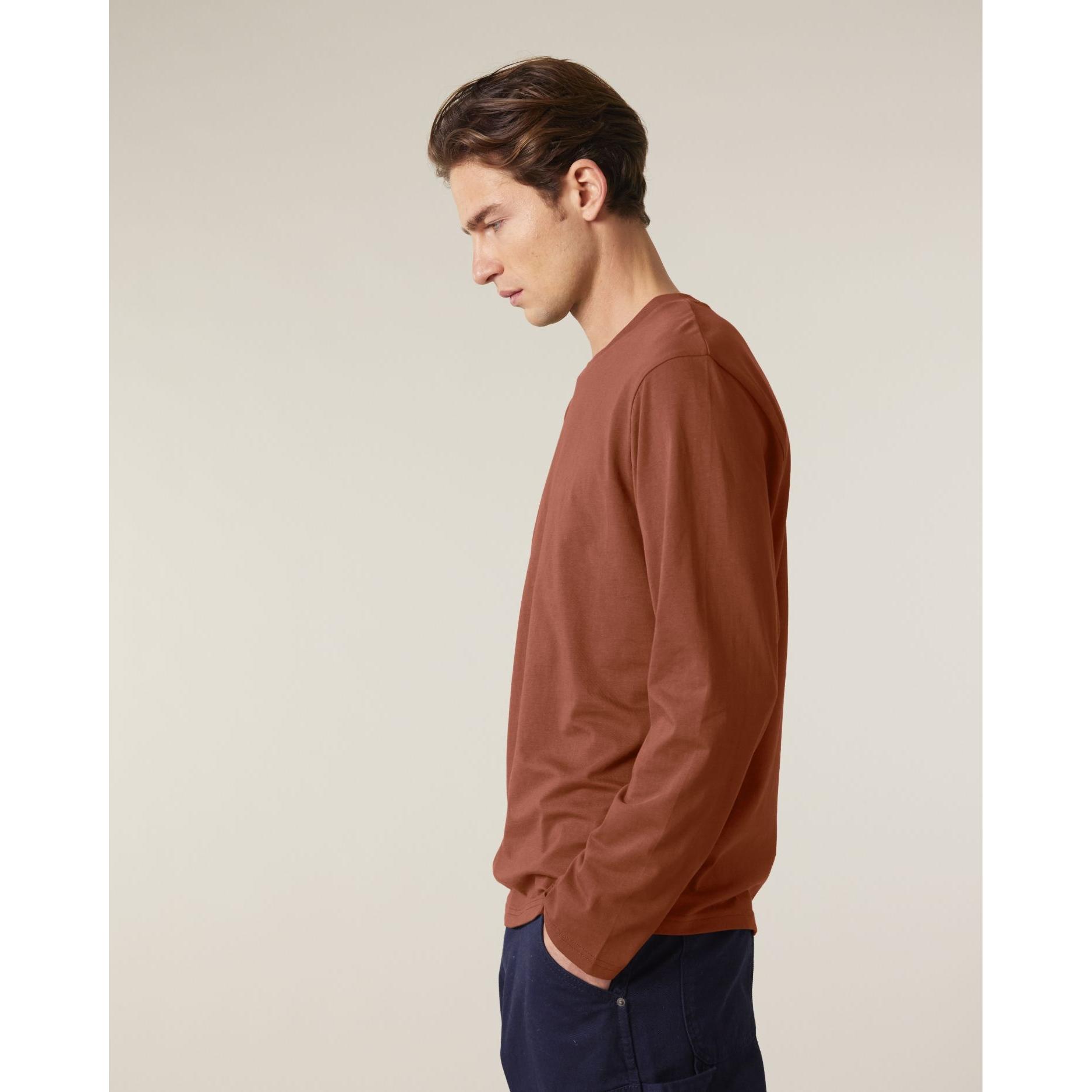 Tricou unisex cu mânecă lungă Creator 2.0 Heritage Brown XS