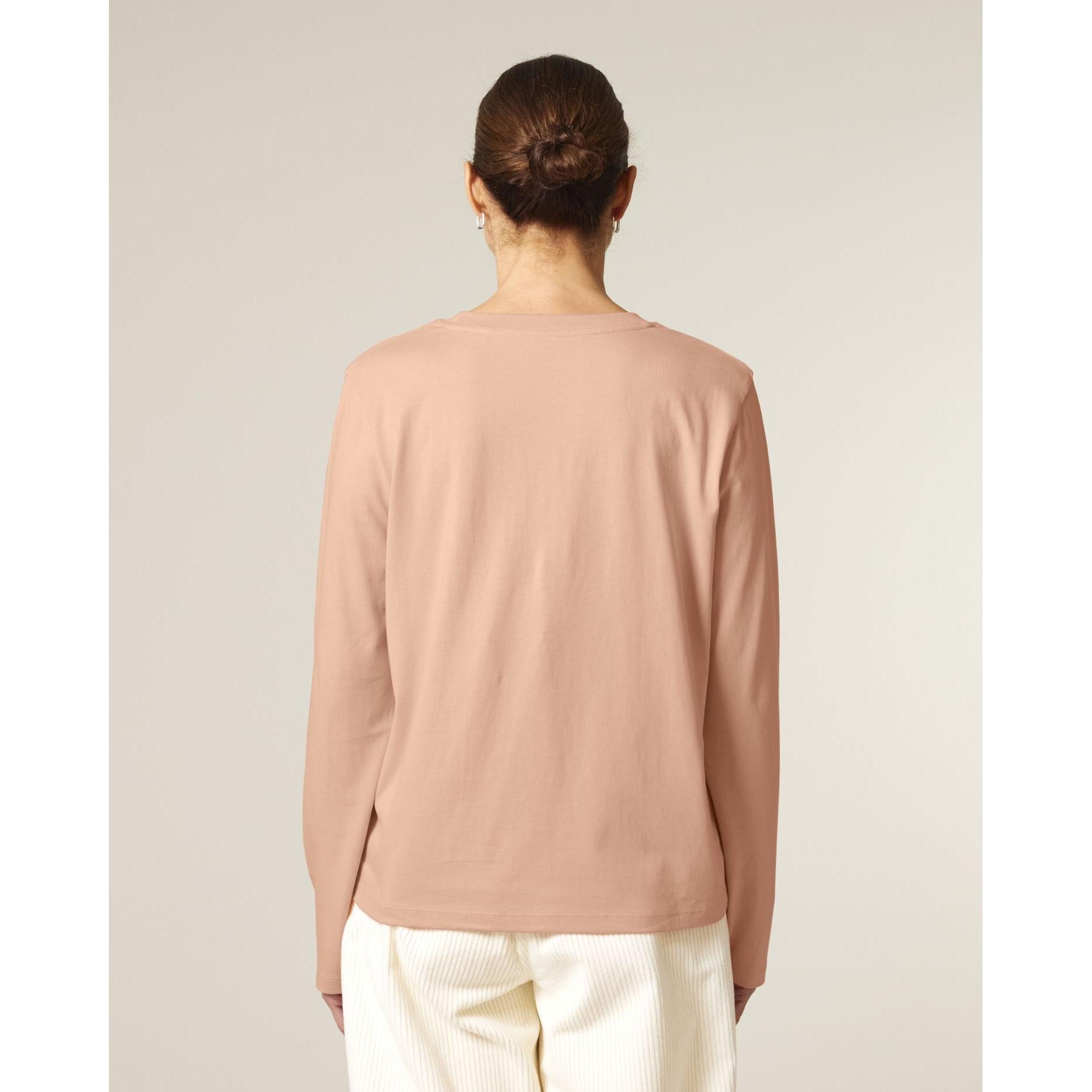 Tricou cu mânecă lungă pentru femei Stella Muser Fraiche Peche S