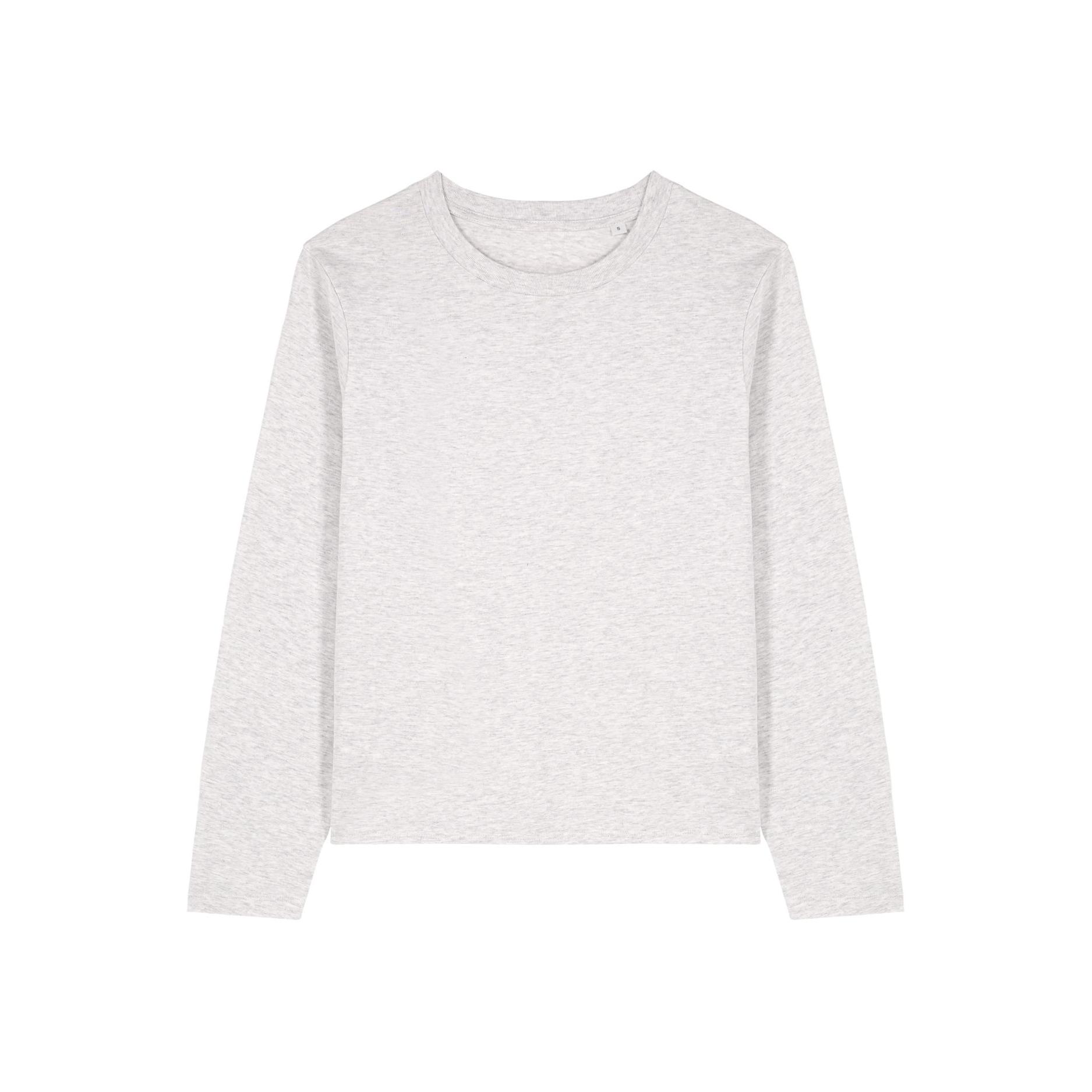 Tricou cu mânecă lungă pentru femei Stella Muser Cool Heather Grey